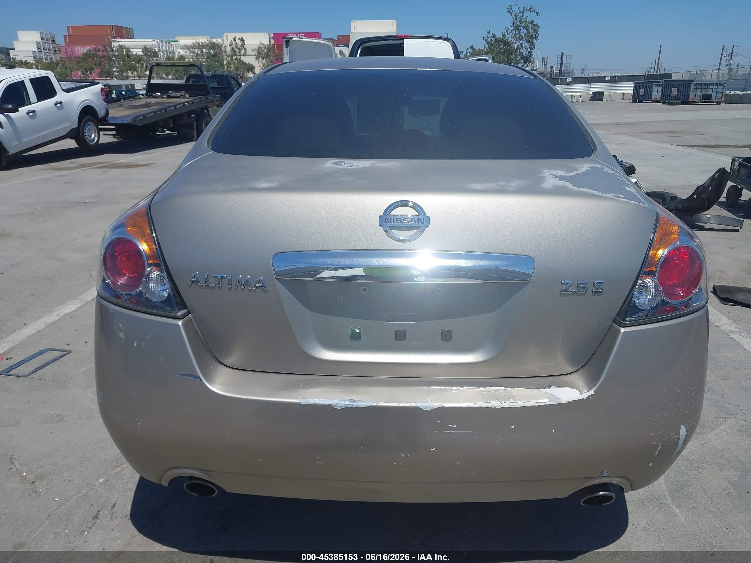 2011 Nissan Altima 2.5 S Gold vin: 1N4AL2AP4BN506459
