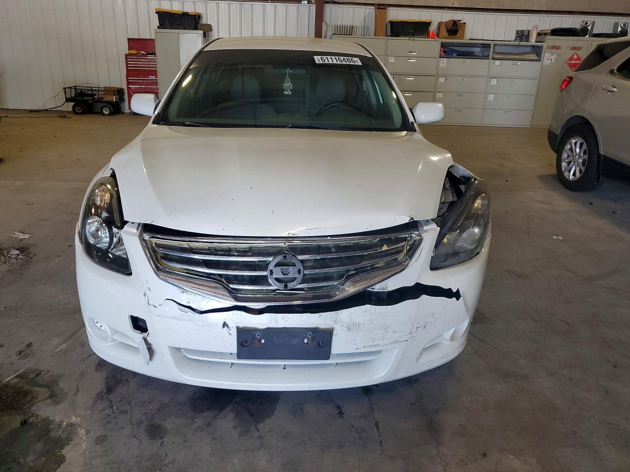 2011 Nissan Altima Base/s White vin: 1N4AL2AP4BN516487