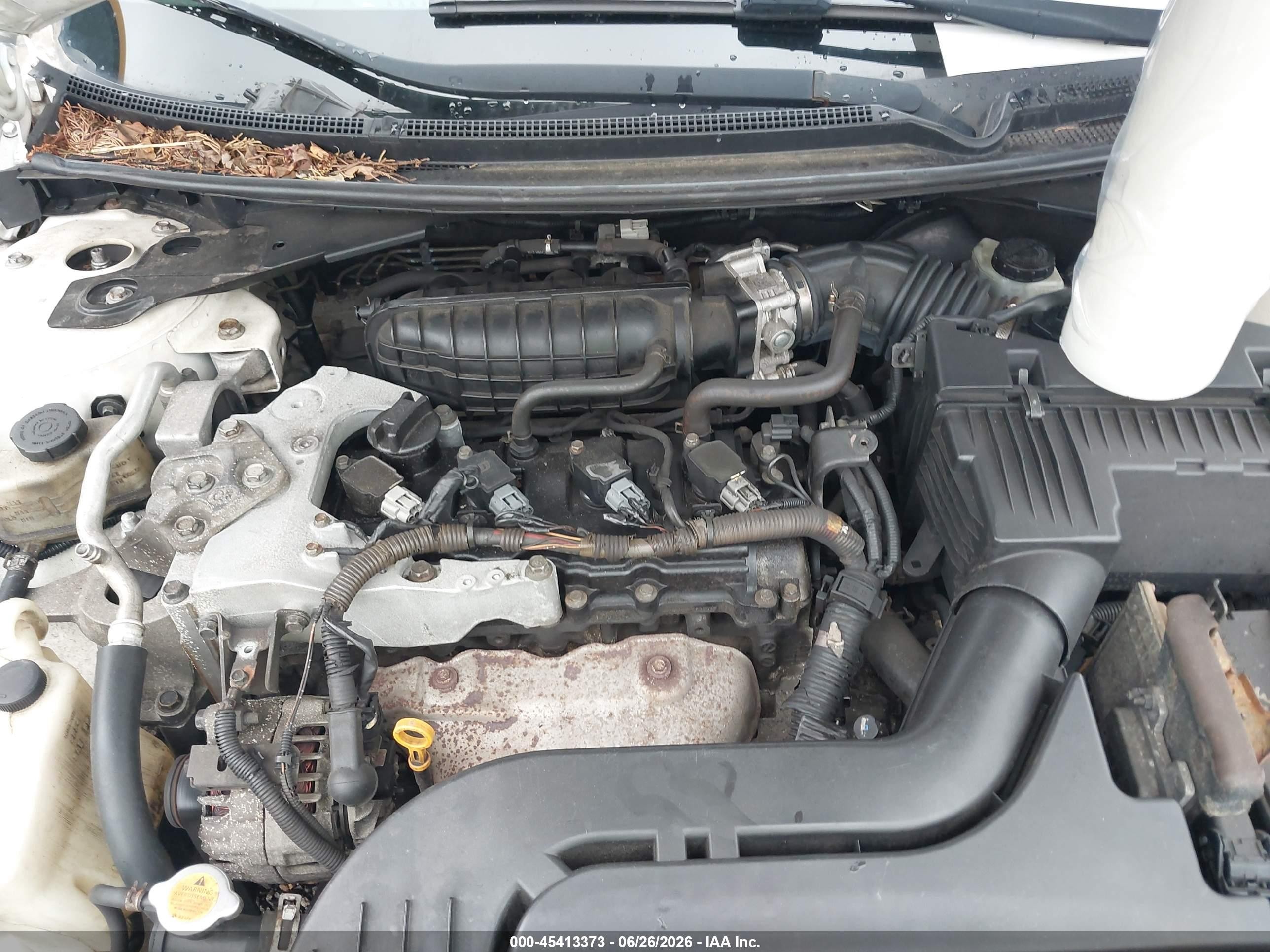 2012 Nissan Altima 2.5 S White vin: 1N4AL2AP4CC124302