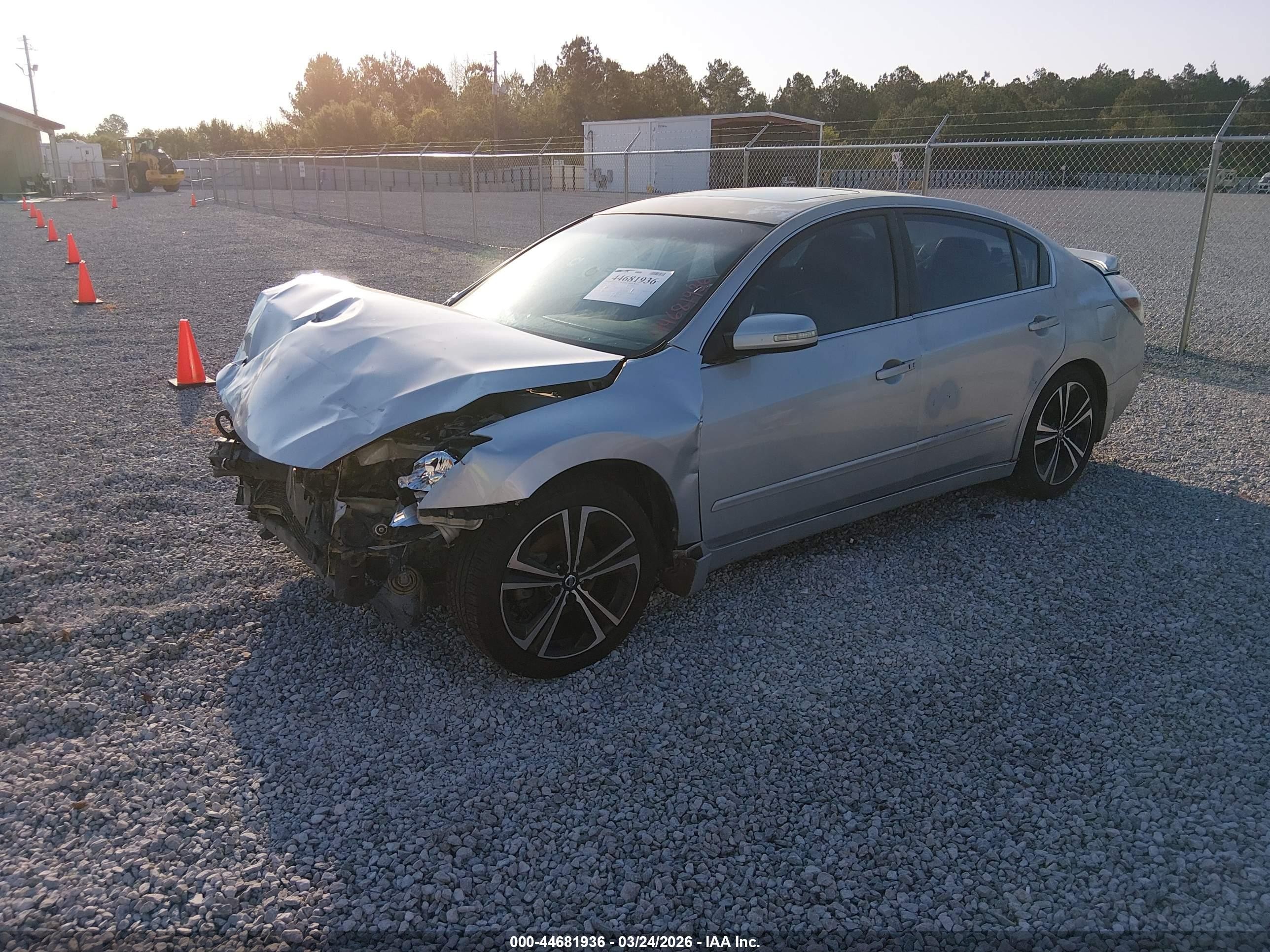 2012 Nissan Altima 2.5 S Silver vin: 1N4AL2AP4CC125384
