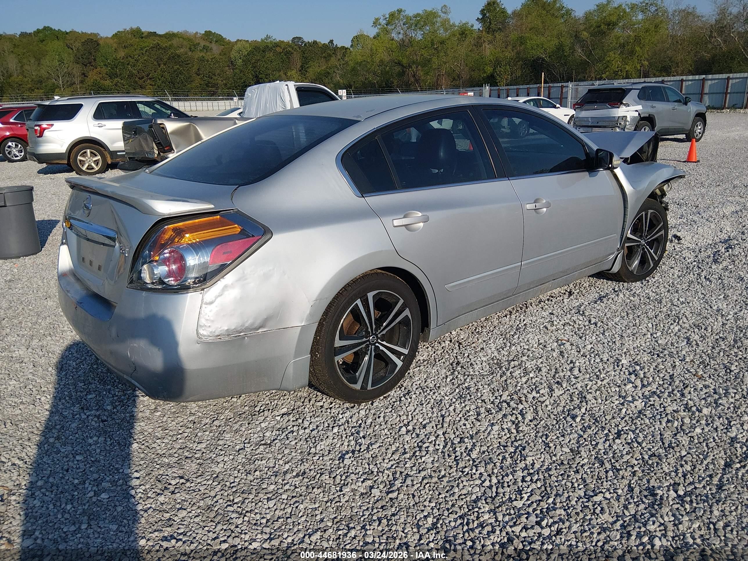 2012 Nissan Altima 2.5 S Silver vin: 1N4AL2AP4CC125384