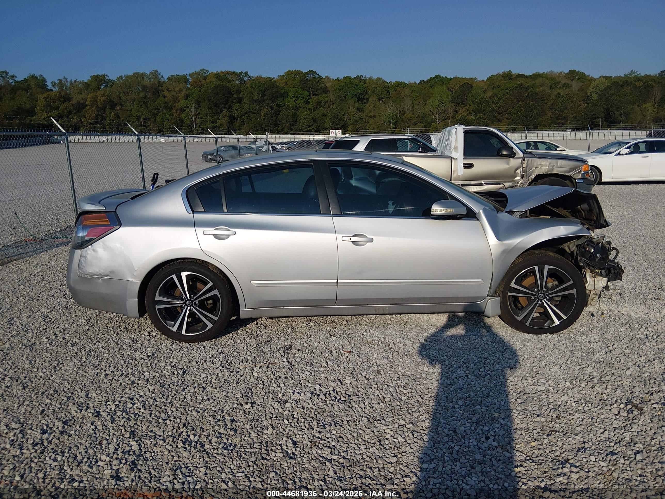 2012 Nissan Altima 2.5 S Silver vin: 1N4AL2AP4CC125384
