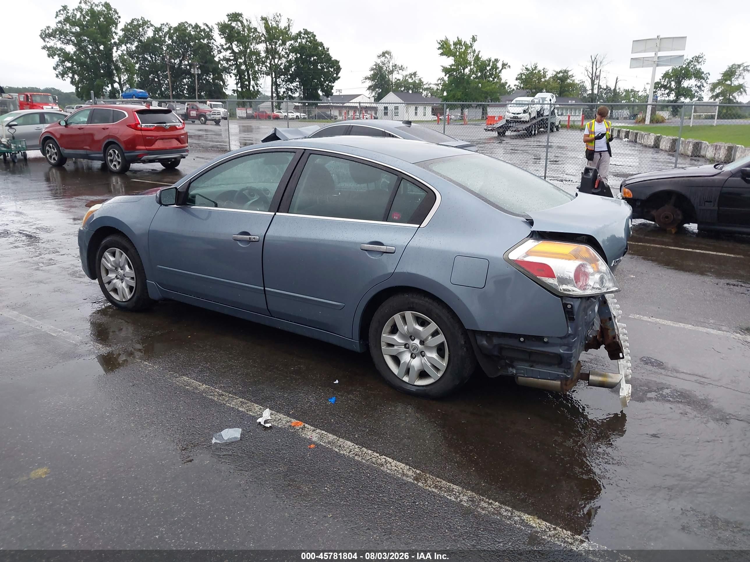 2012 Nissan Altima 2.5 S Light Blue vin: 1N4AL2AP4CC139334