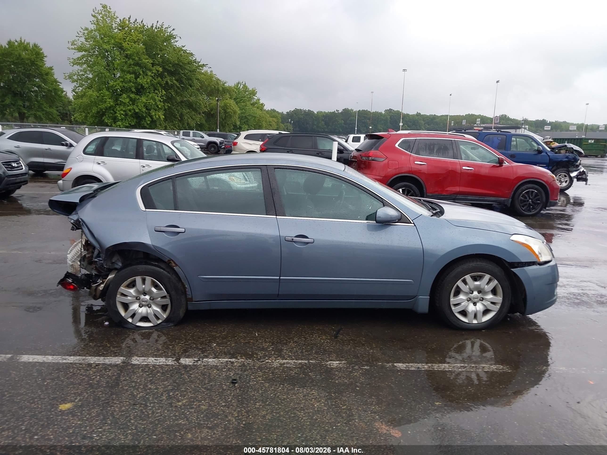 2012 Nissan Altima 2.5 S Light Blue vin: 1N4AL2AP4CC139334