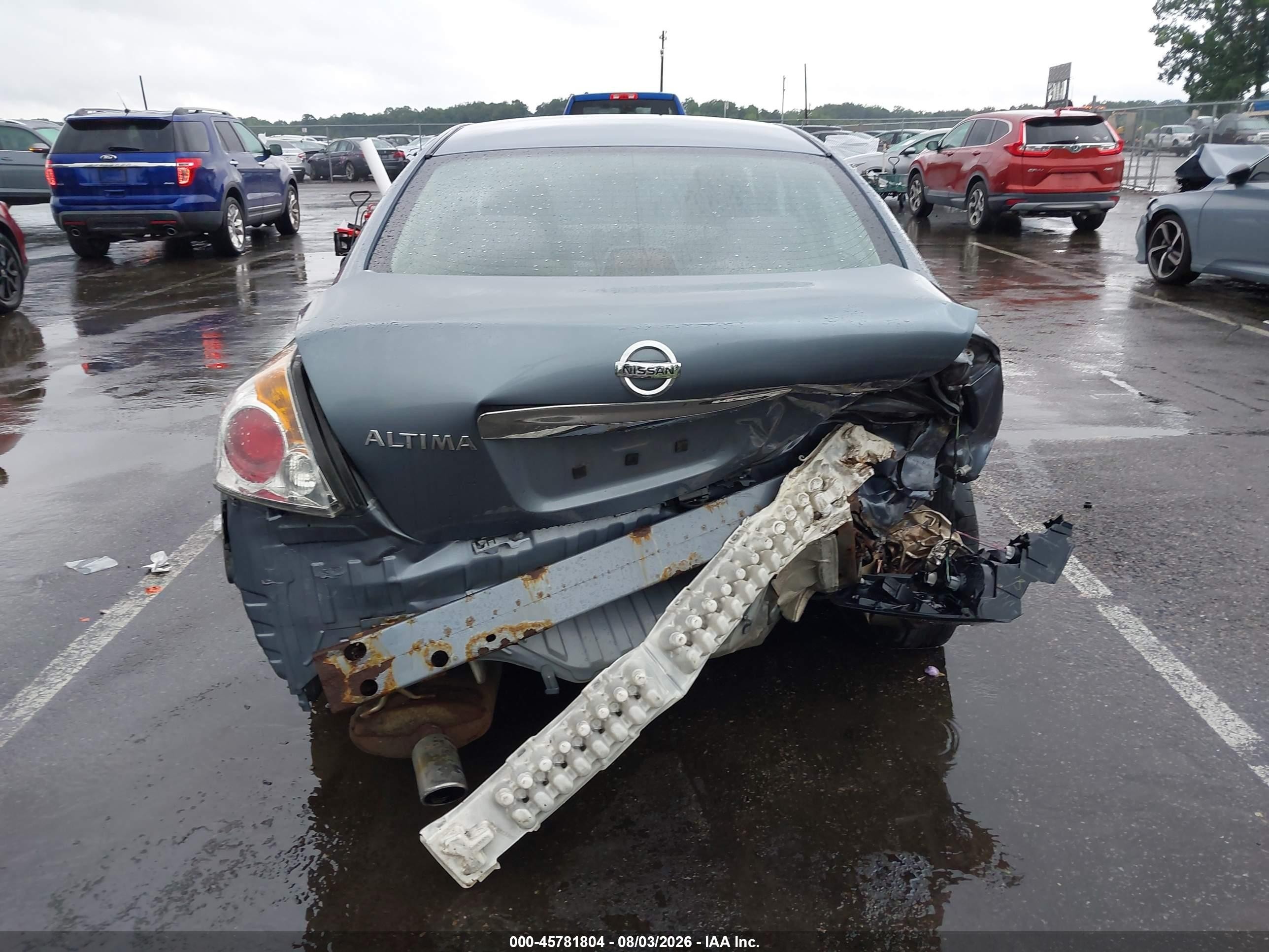2012 Nissan Altima 2.5 S Light Blue vin: 1N4AL2AP4CC139334