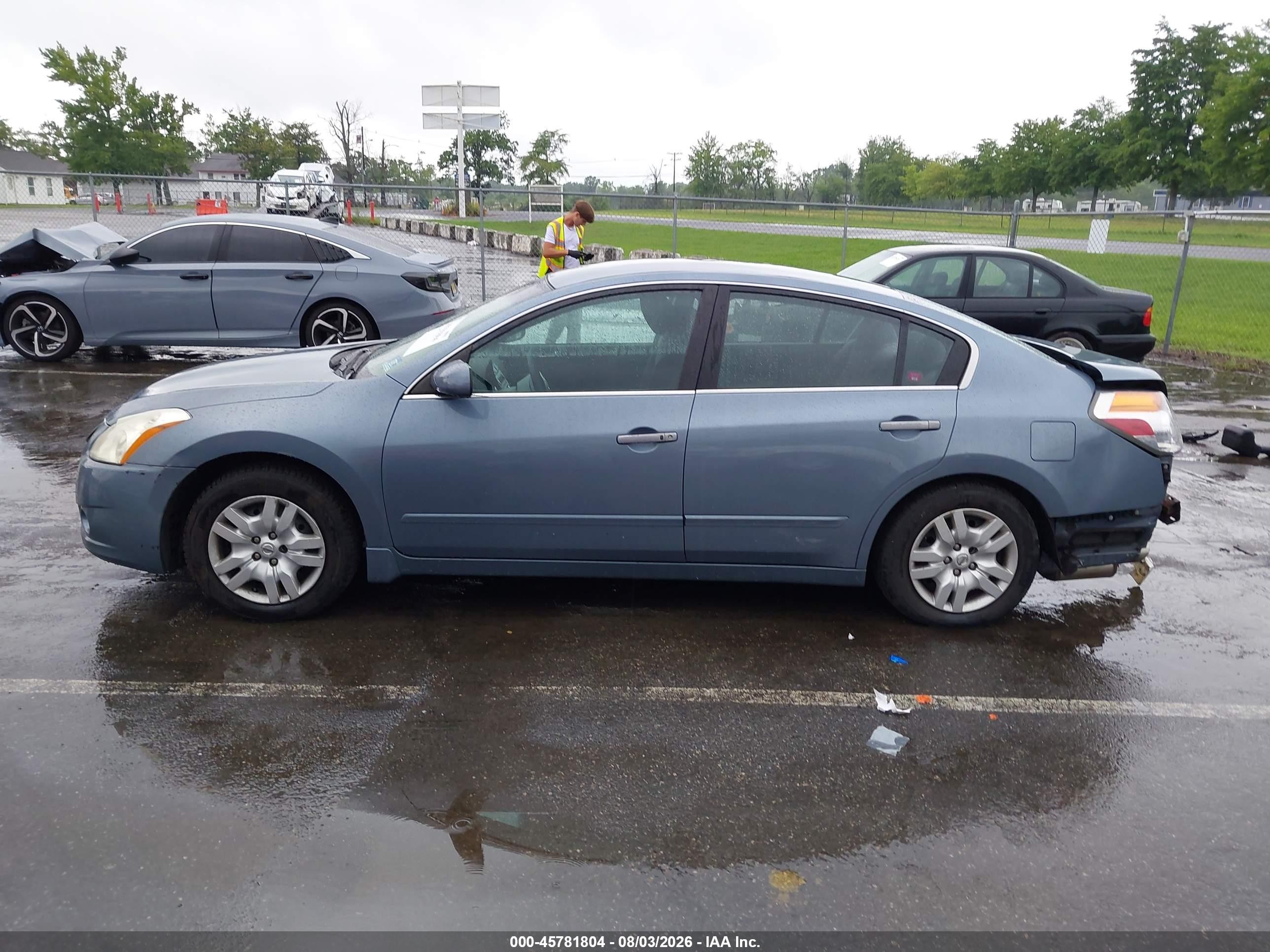 2012 Nissan Altima 2.5 S Light Blue vin: 1N4AL2AP4CC139334