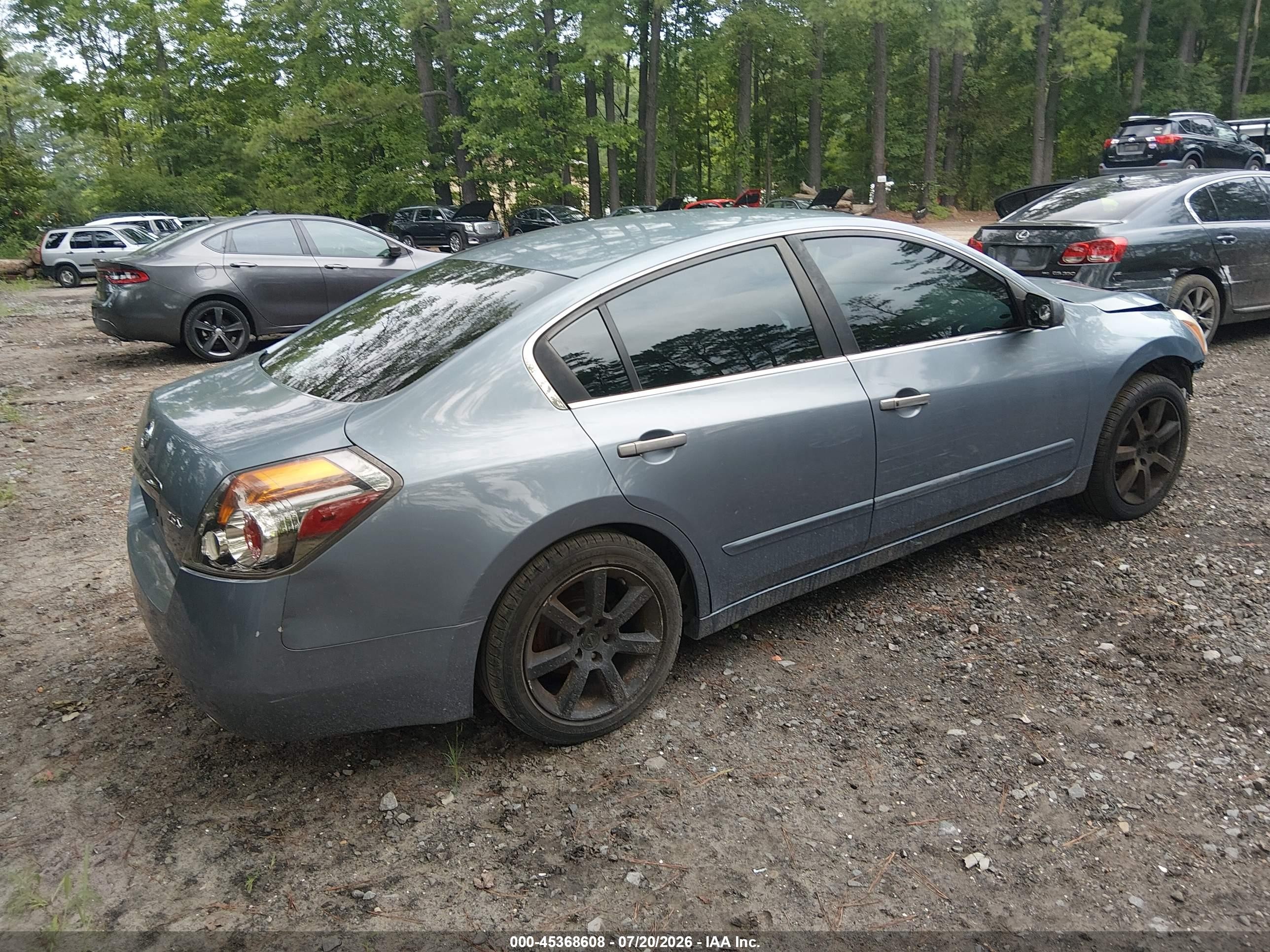 2012 Nissan Altima 2.5 S Light Blue vin: 1N4AL2AP4CC139401