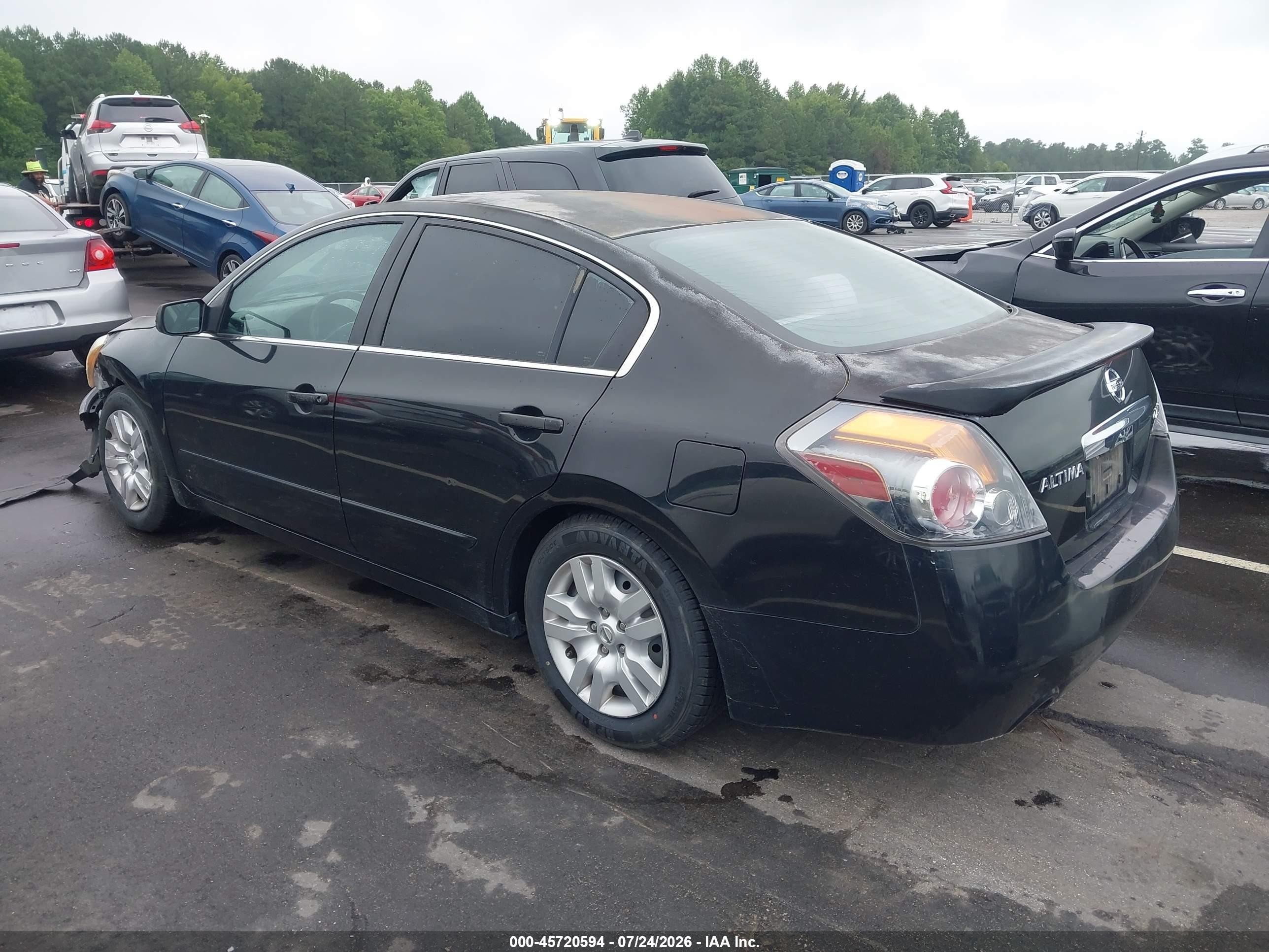 2012 Nissan Altima 2.5 S Black vin: 1N4AL2AP4CC152651