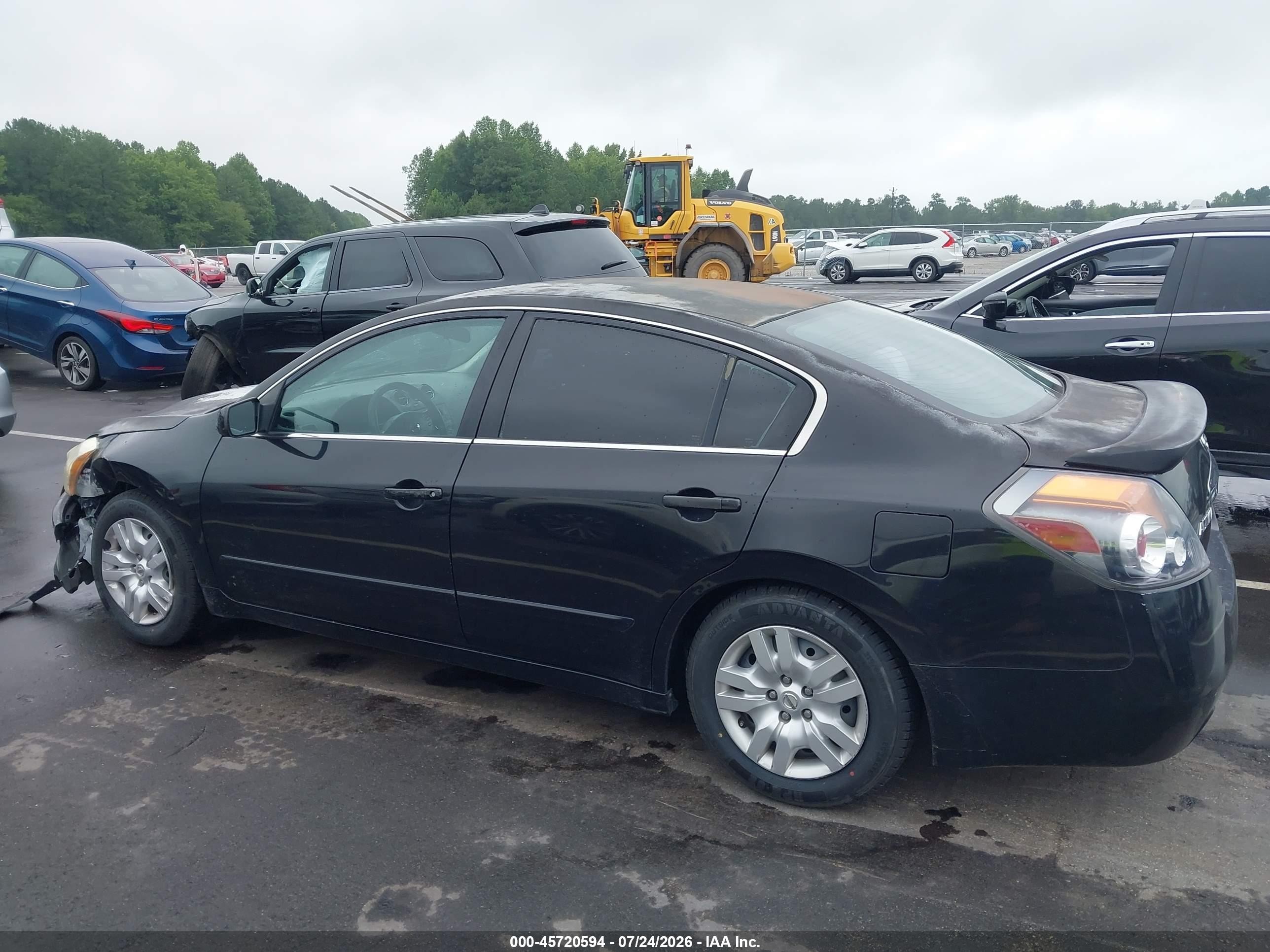 2012 Nissan Altima 2.5 S Black vin: 1N4AL2AP4CC152651