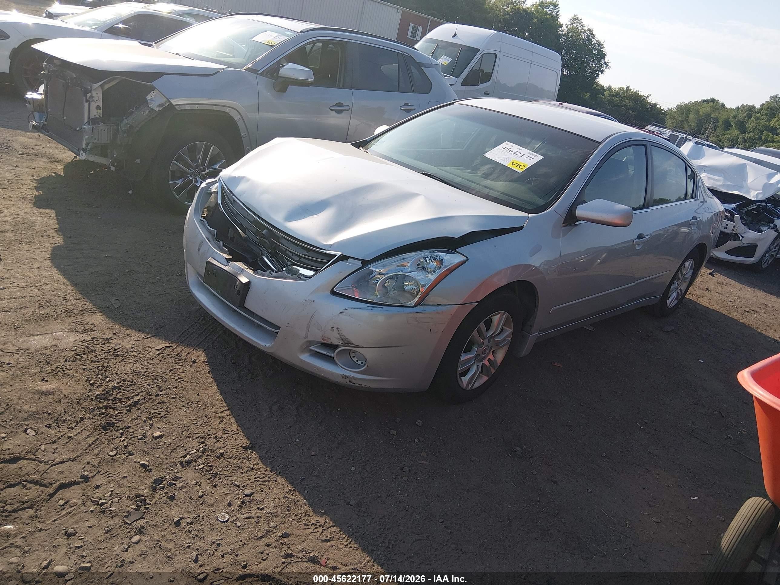 2012 Nissan Altima 2.5 S Серебряный vin: 1N4AL2AP4CC171636