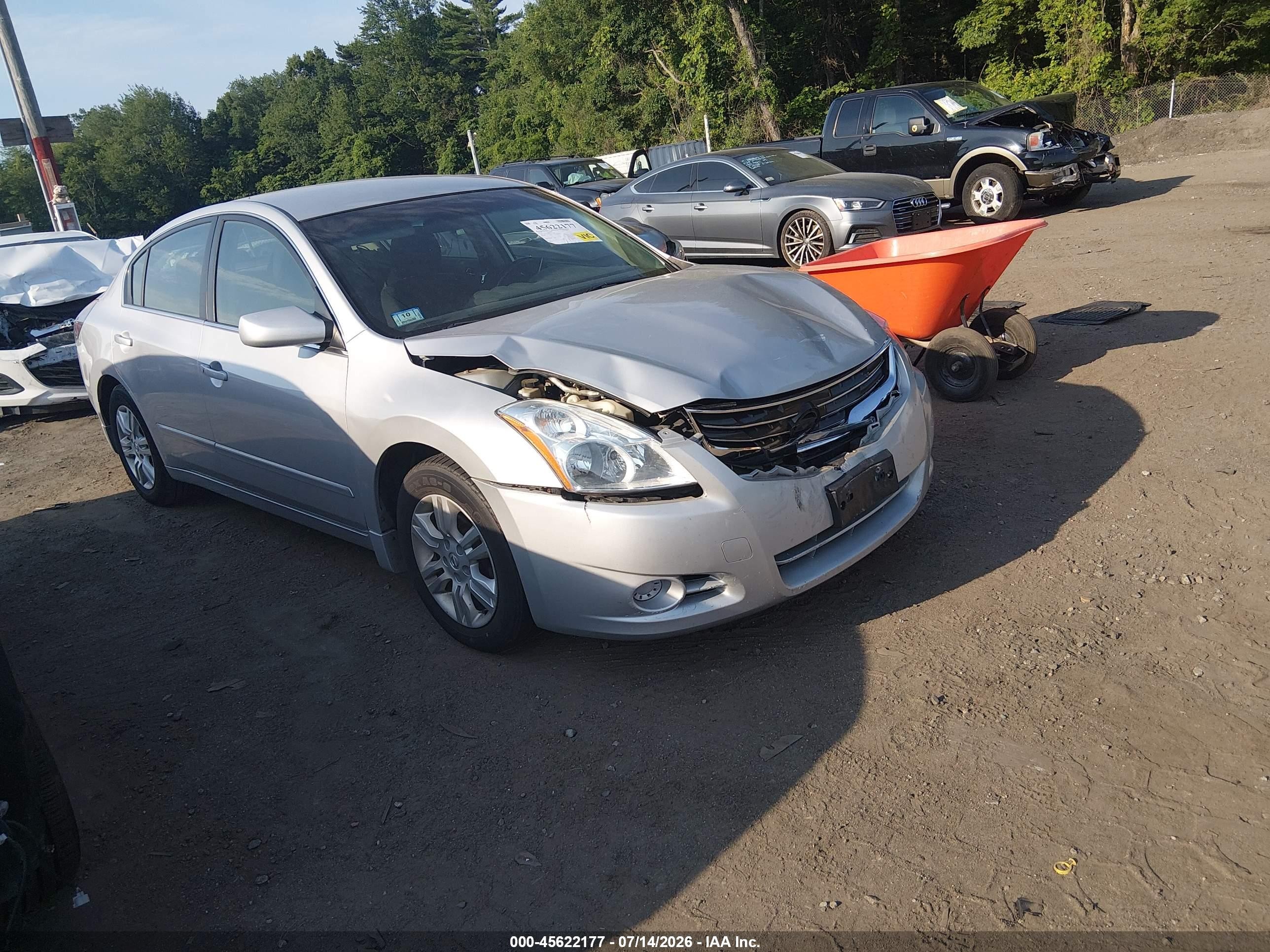 2012 Nissan Altima 2.5 S Серебряный vin: 1N4AL2AP4CC171636