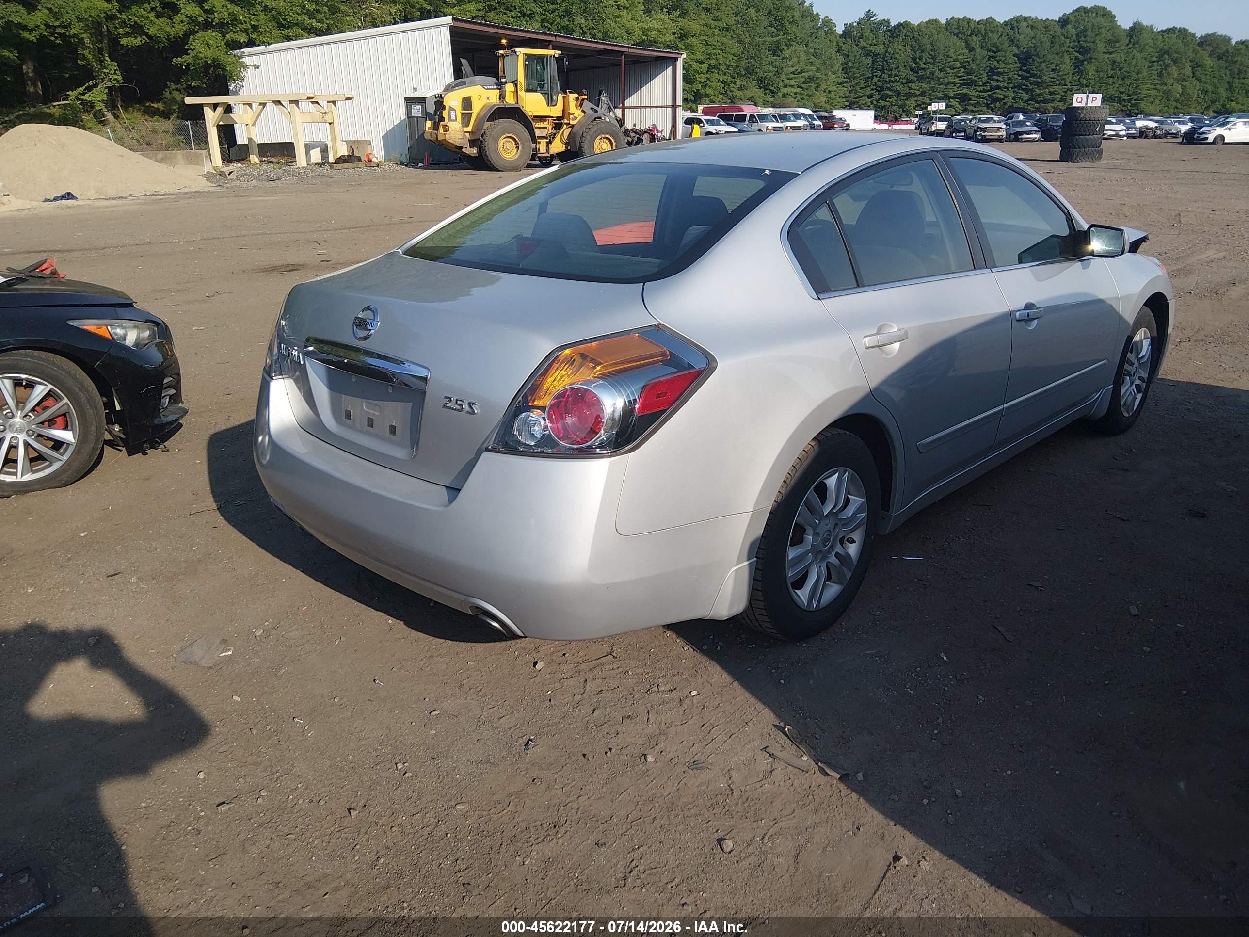 2012 Nissan Altima 2.5 S Серебряный vin: 1N4AL2AP4CC171636