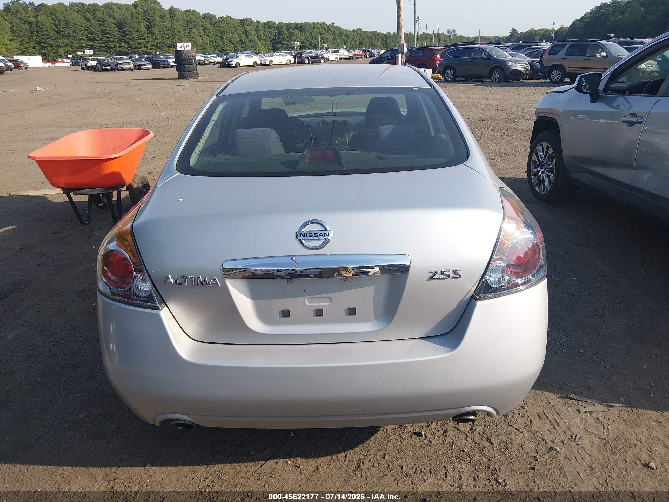 2012 Nissan Altima 2.5 S Серебряный vin: 1N4AL2AP4CC171636