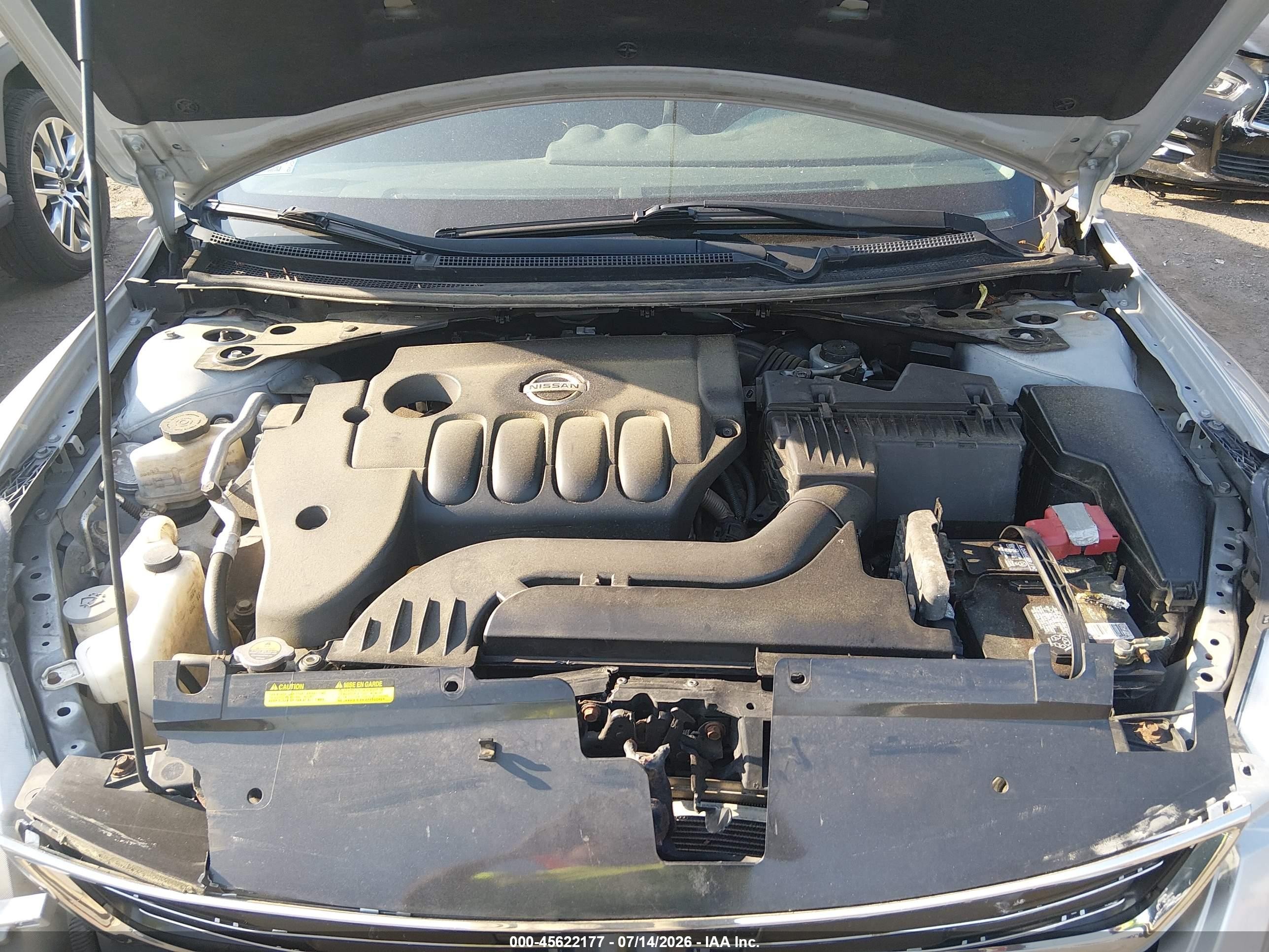 2012 Nissan Altima 2.5 S Серебряный vin: 1N4AL2AP4CC171636