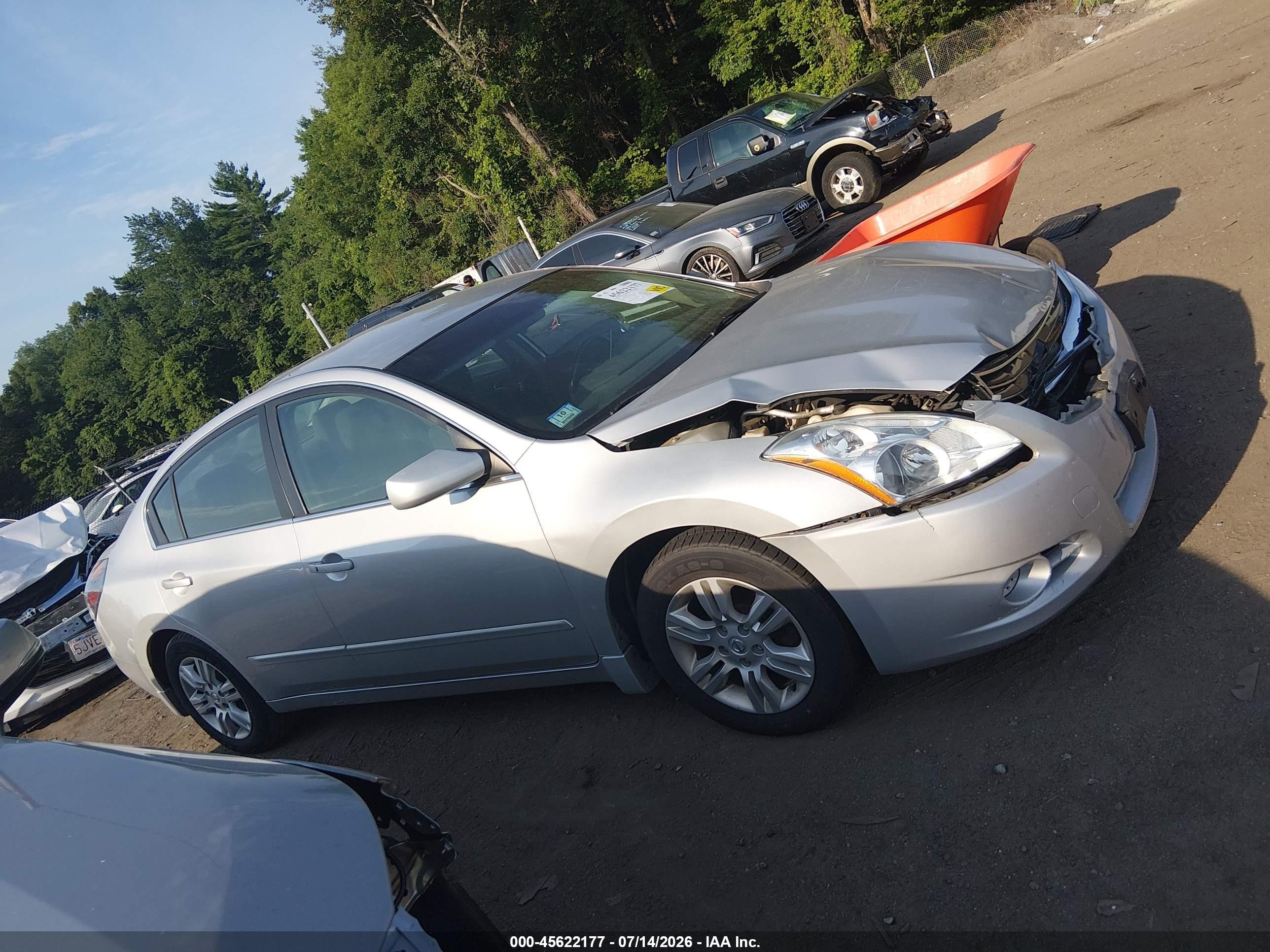 2012 Nissan Altima 2.5 S Серебряный vin: 1N4AL2AP4CC171636