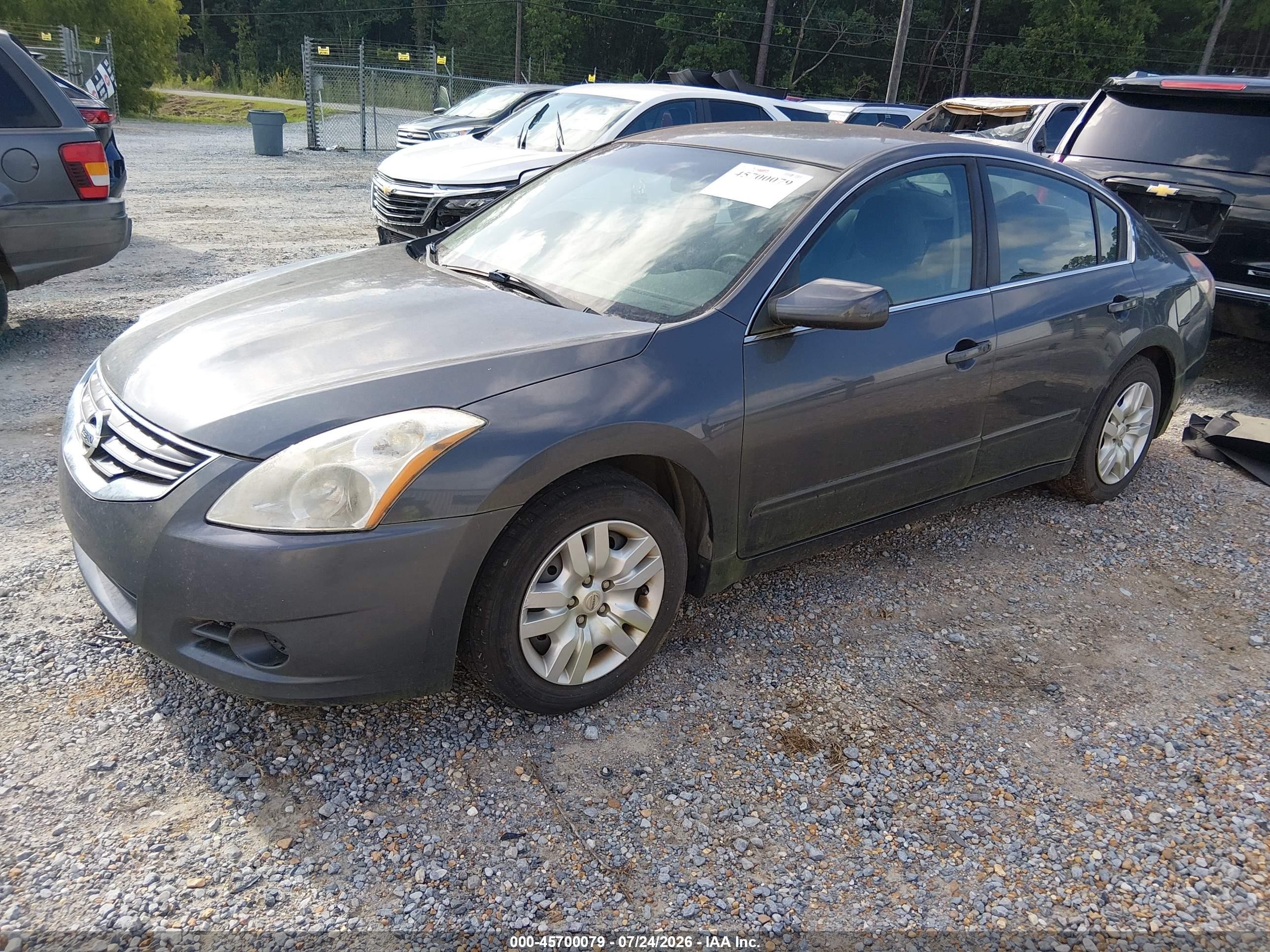 2012 Nissan Altima 2.5 S Gray vin: 1N4AL2AP4CC180868