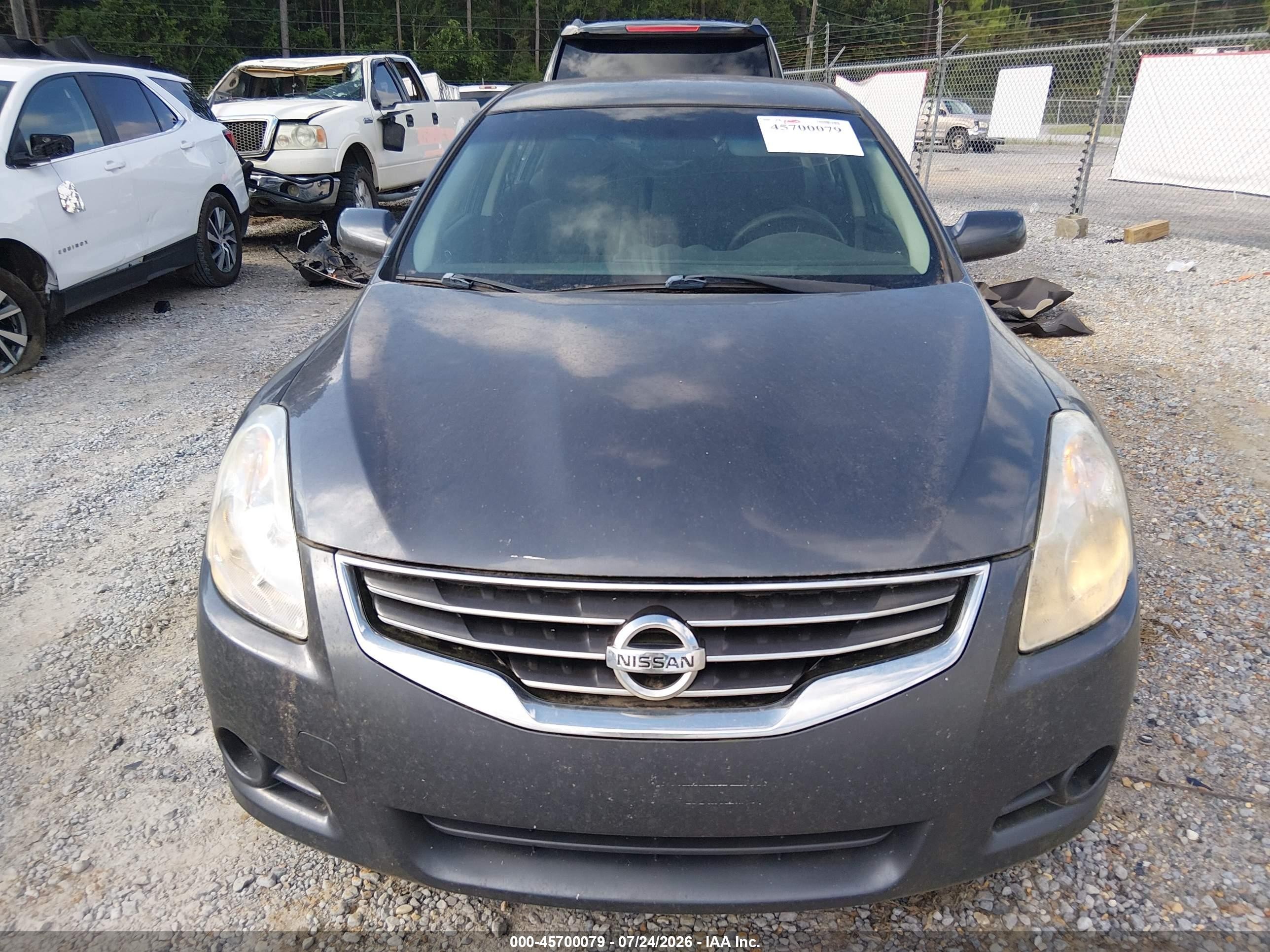 2012 Nissan Altima 2.5 S Gray vin: 1N4AL2AP4CC180868