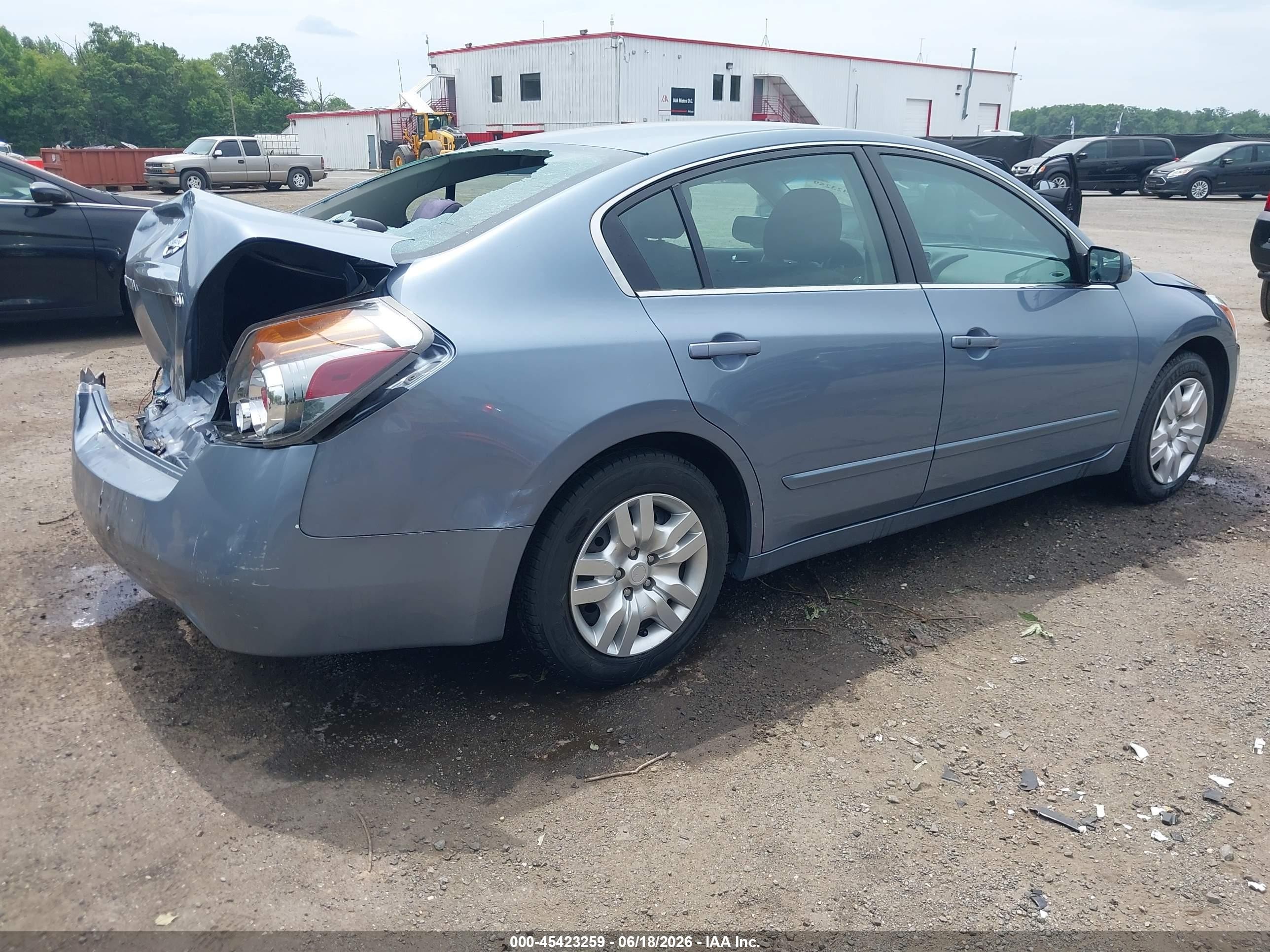 2012 Nissan Altima 2.5 S Light Blue vin: 1N4AL2AP4CC185956