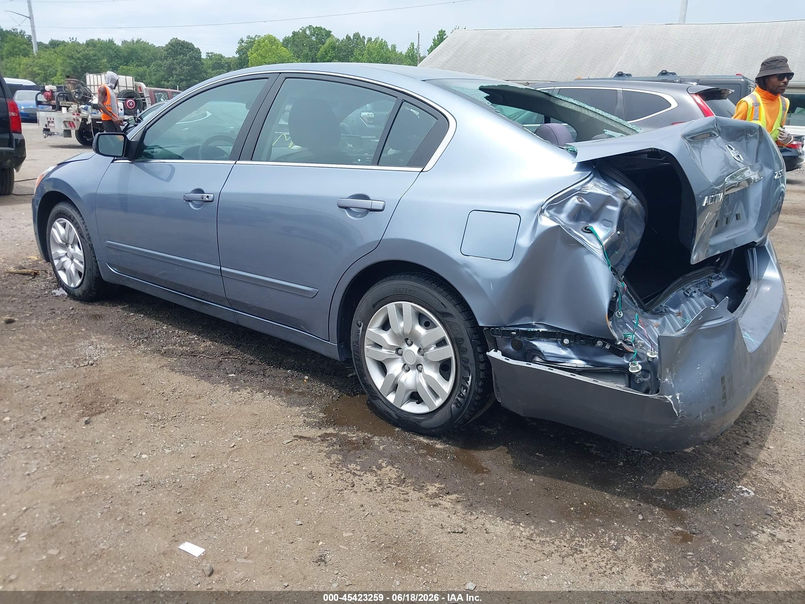 2012 Nissan Altima 2.5 S Light Blue vin: 1N4AL2AP4CC185956