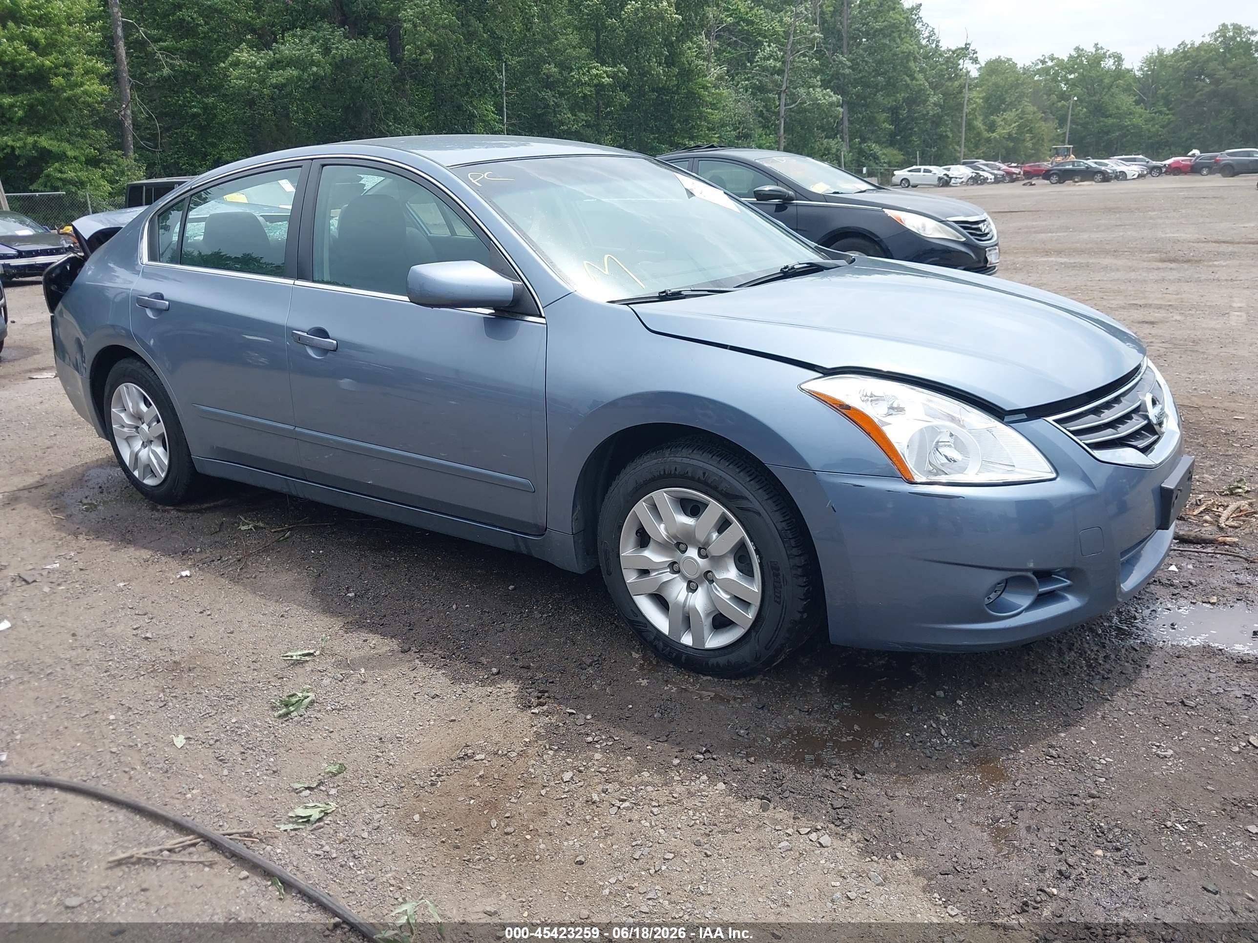 2012 Nissan Altima 2.5 S Light Blue vin: 1N4AL2AP4CC185956