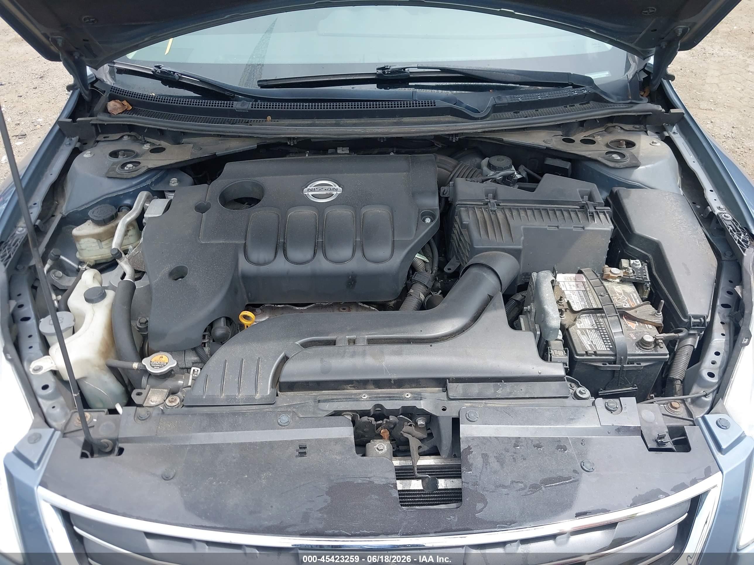 2012 Nissan Altima 2.5 S Light Blue vin: 1N4AL2AP4CC185956