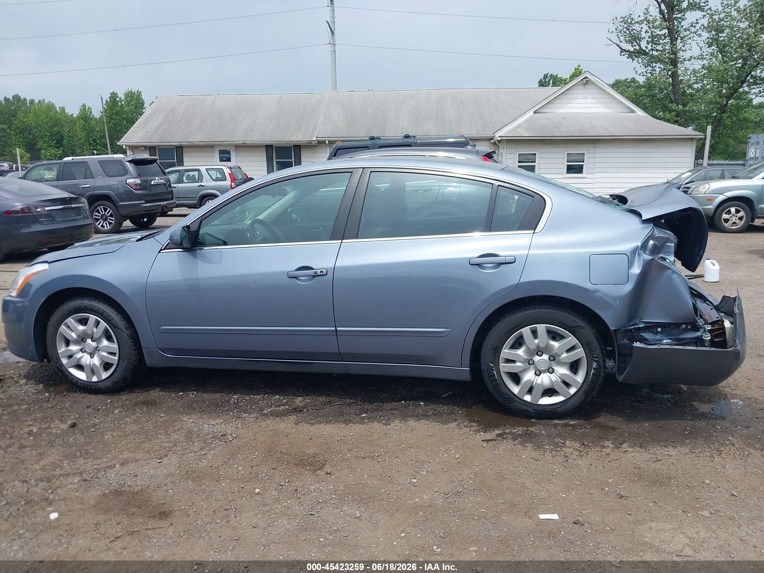 2012 Nissan Altima 2.5 S Light Blue vin: 1N4AL2AP4CC185956
