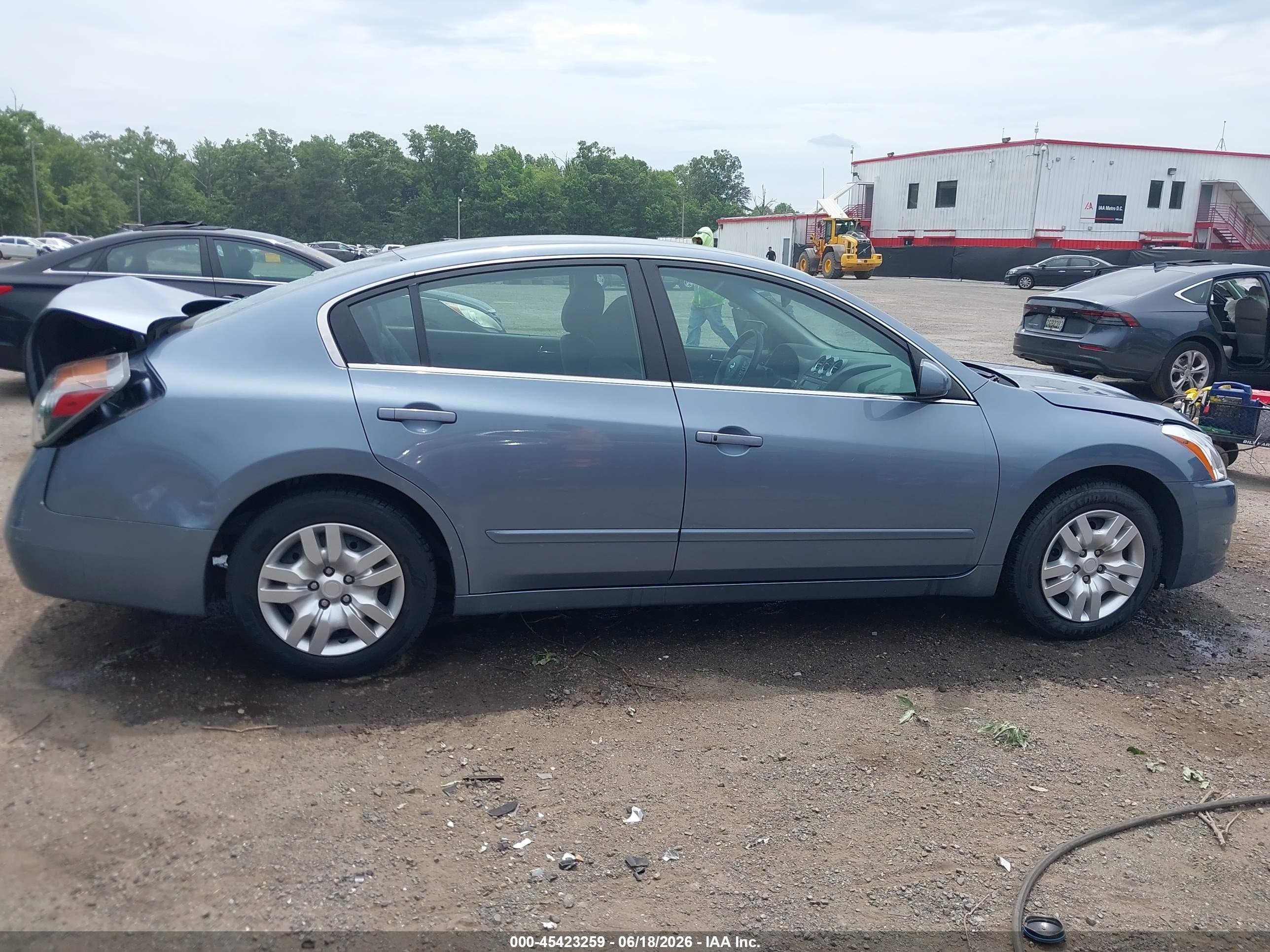 2012 Nissan Altima 2.5 S Light Blue vin: 1N4AL2AP4CC185956