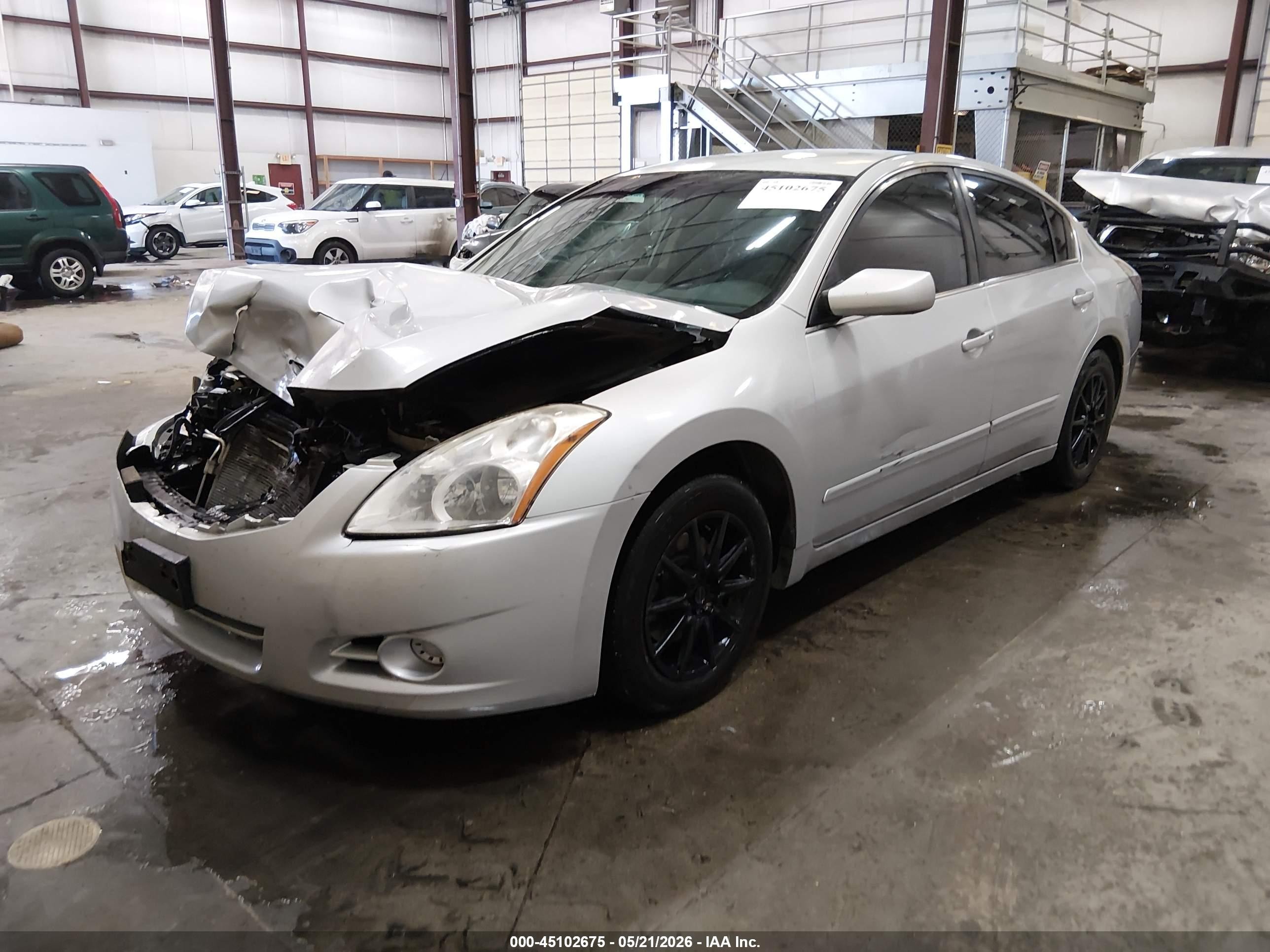 2012 Nissan Altima 2.5 S Silver vin: 1N4AL2AP4CC187853