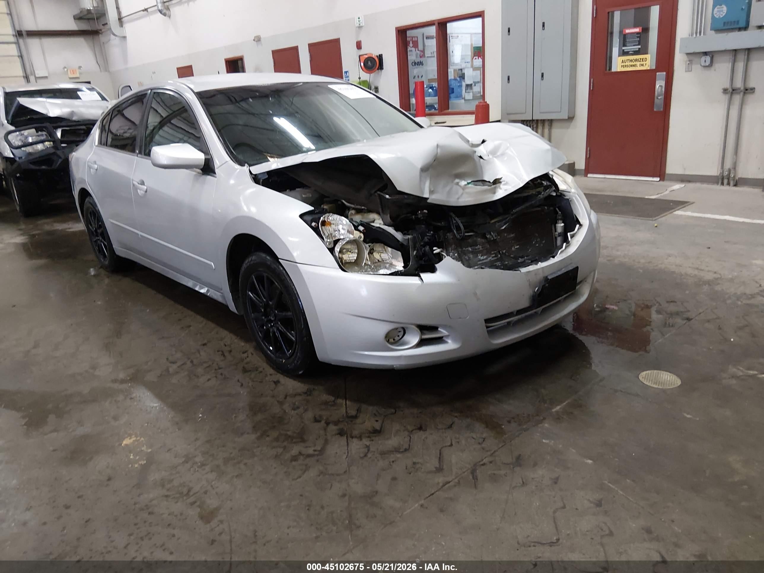 2012 Nissan Altima 2.5 S Silver vin: 1N4AL2AP4CC187853