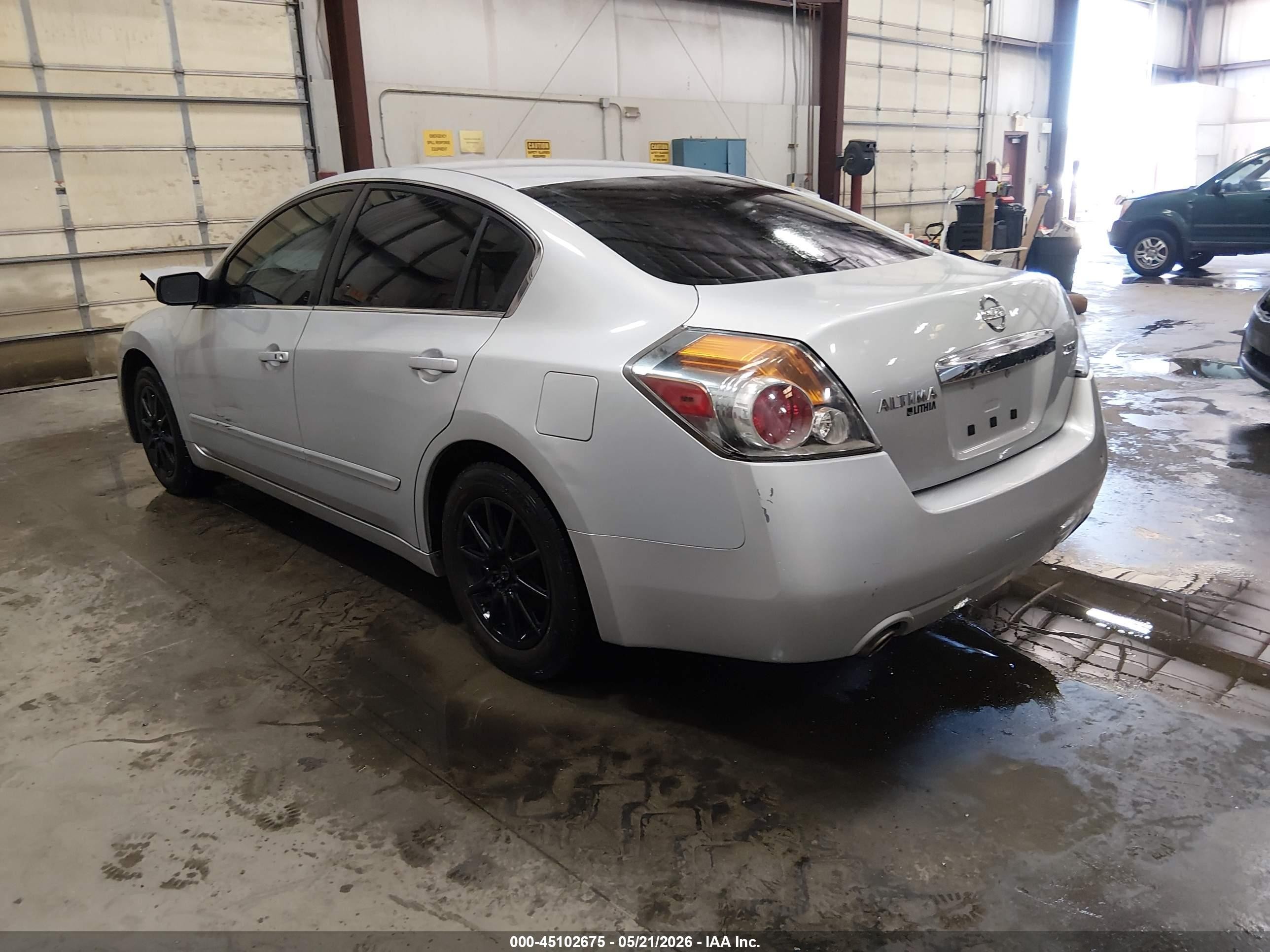 2012 Nissan Altima 2.5 S Silver vin: 1N4AL2AP4CC187853