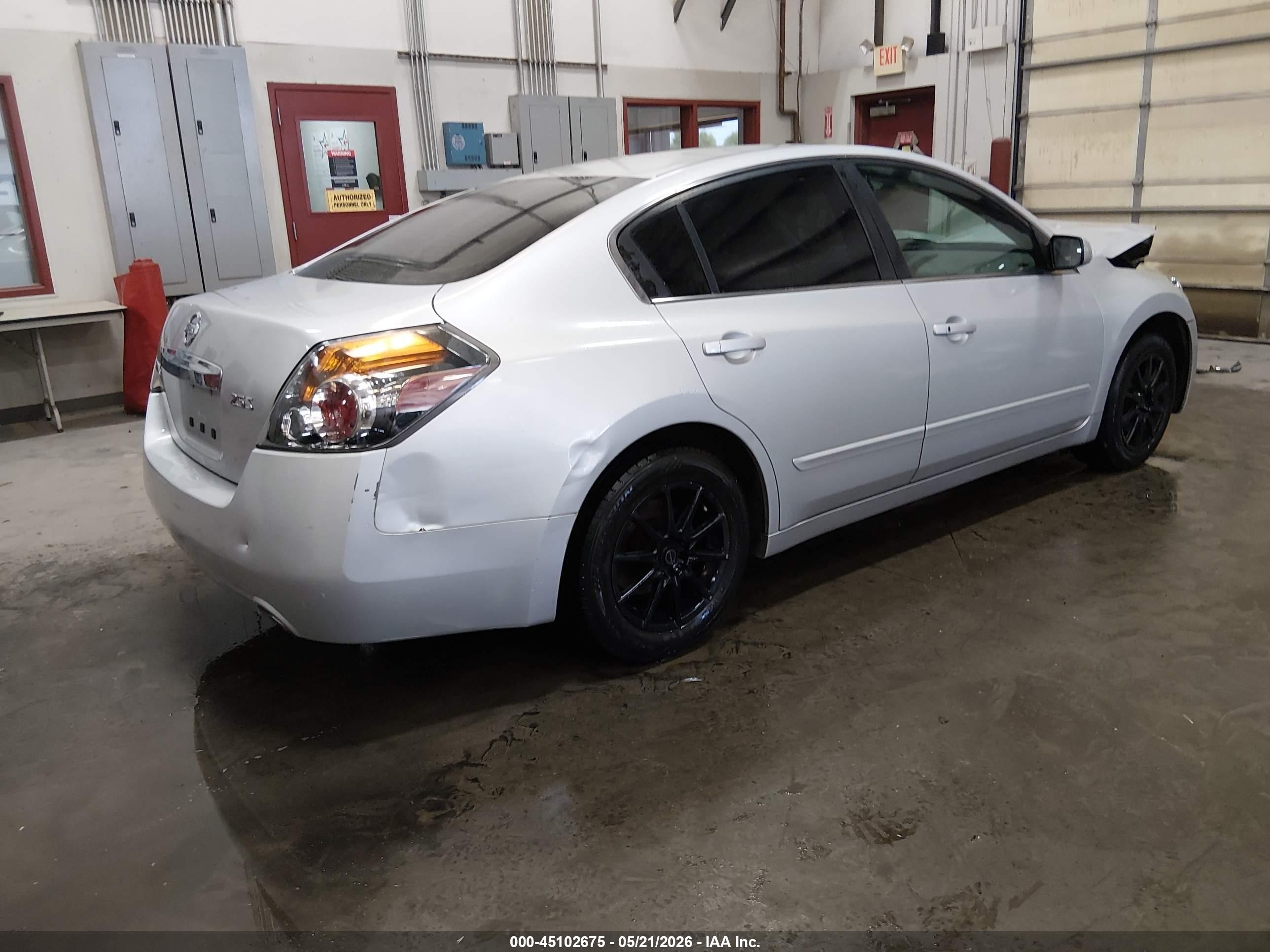 2012 Nissan Altima 2.5 S Silver vin: 1N4AL2AP4CC187853