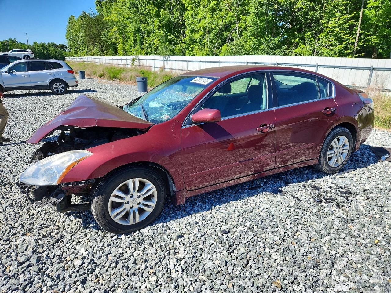 2012 Nissan Altima 2.5 Maroon vin: 1N4AL2AP4CC188159