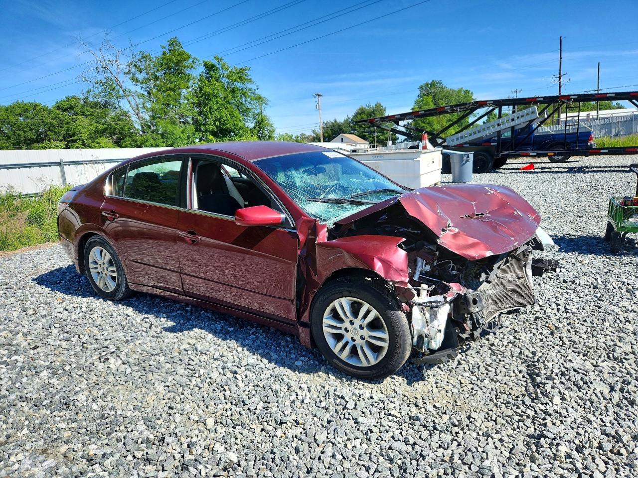 2012 Nissan Altima 2.5 Maroon vin: 1N4AL2AP4CC188159