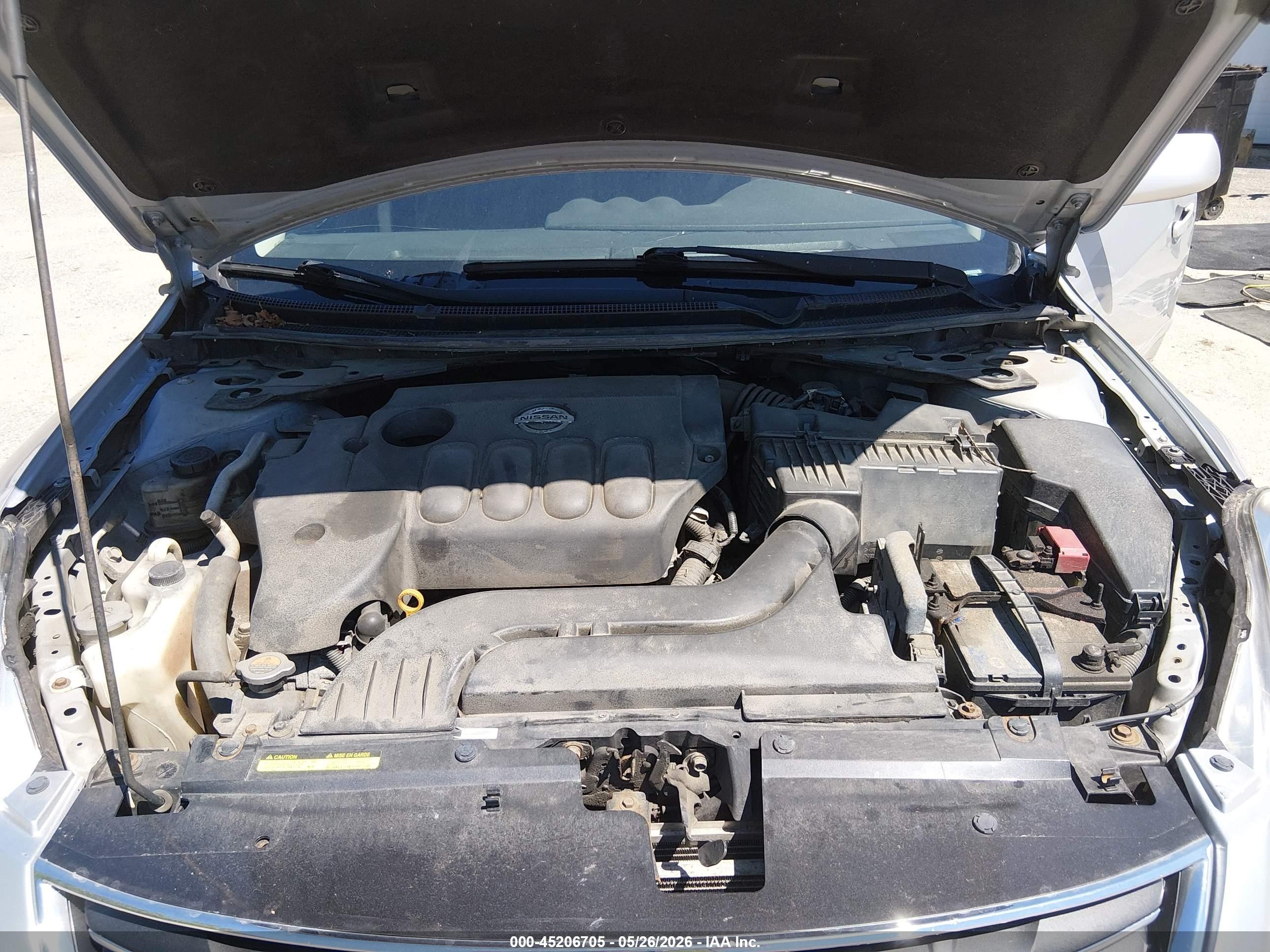 2012 Nissan Altima 2.5 S Серебряный vin: 1N4AL2AP4CC196066
