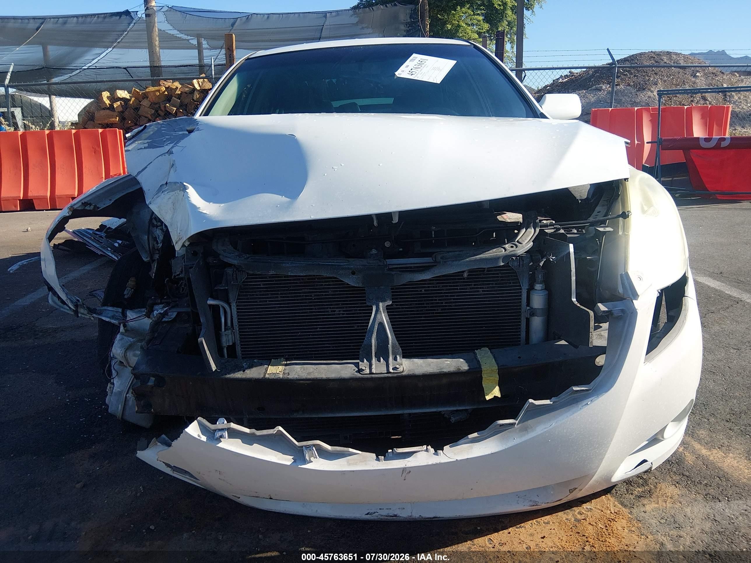 2012 Nissan Altima 2.5 S White vin: 1N4AL2AP4CC203890