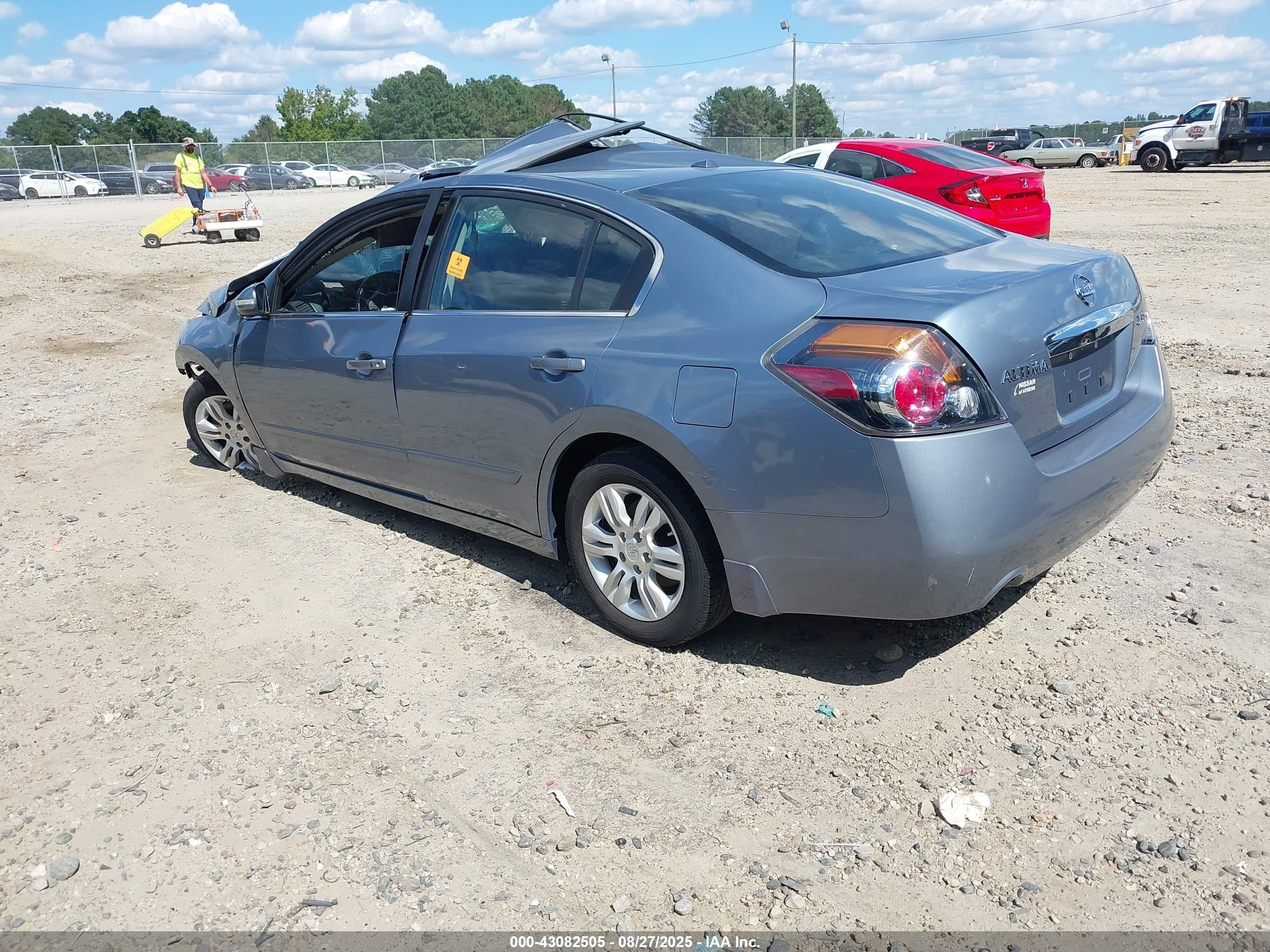 2012 Nissan Altima 2.5 S Light Blue vin: 1N4AL2AP4CC208765