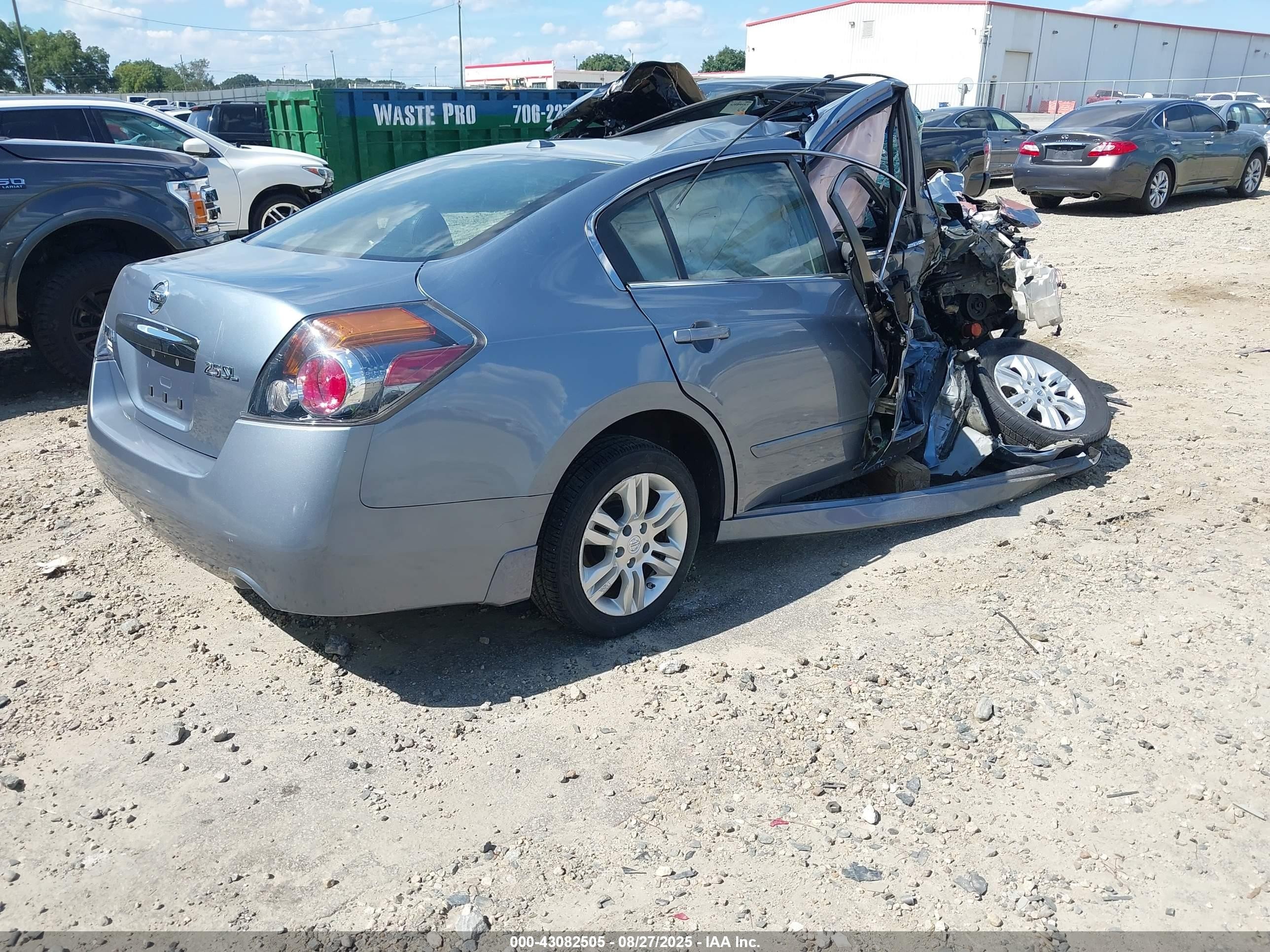 2012 Nissan Altima 2.5 S Light Blue vin: 1N4AL2AP4CC208765