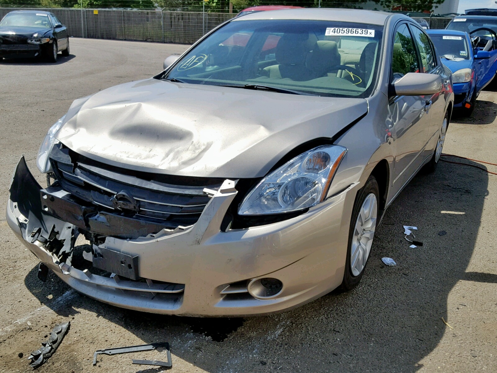 2012 Nissan Altima Base Бежевый vin: 1N4AL2AP4CC229759