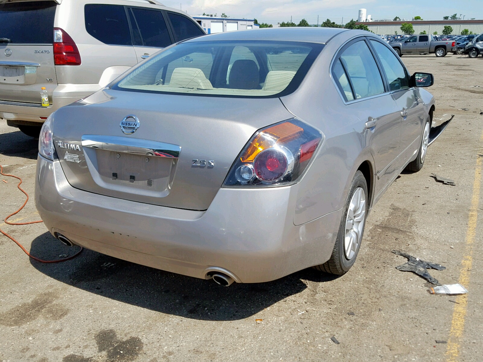 2012 Nissan Altima Base Бежевый vin: 1N4AL2AP4CC229759