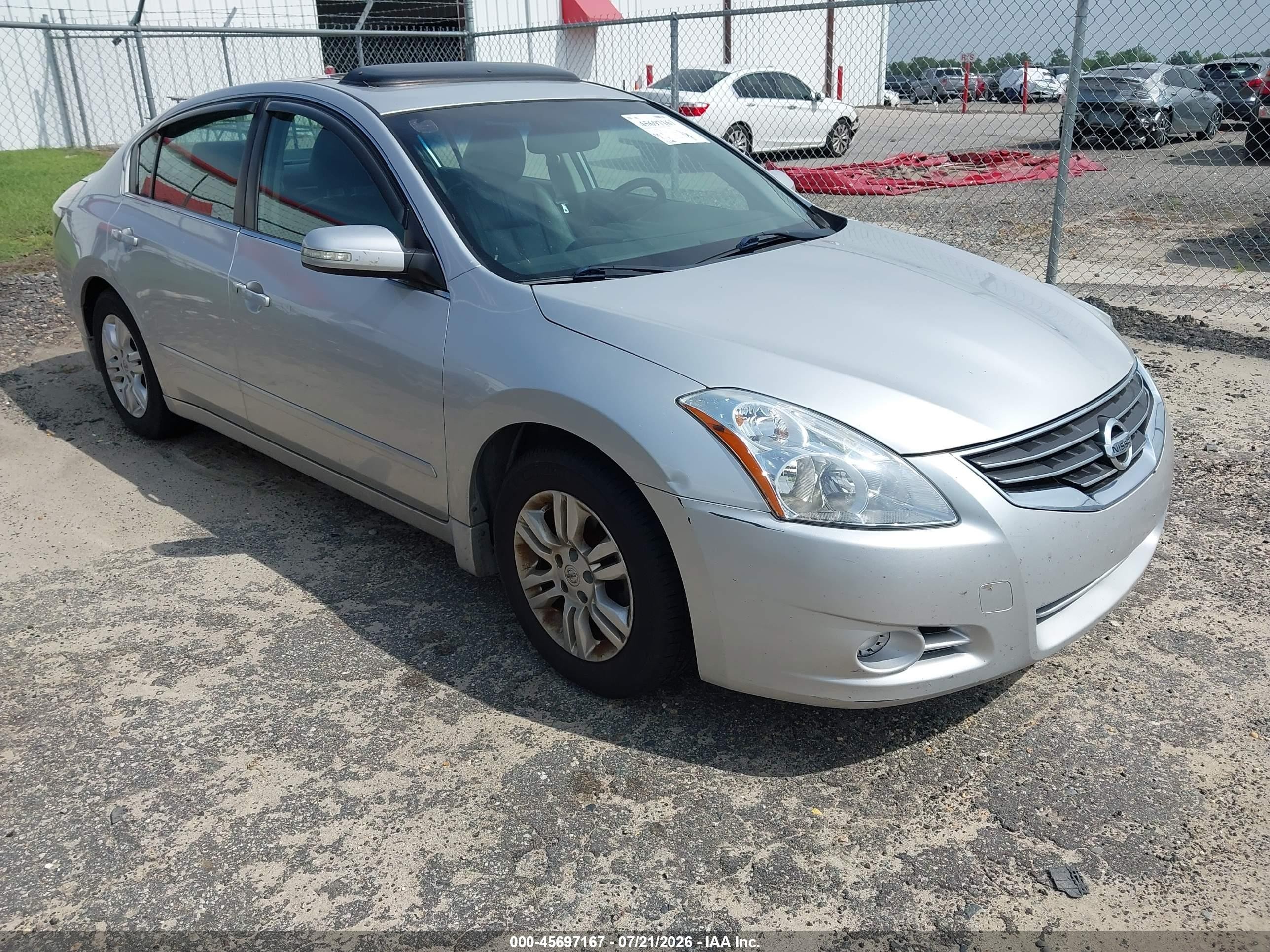 2012 Nissan Altima 2.5 S Silver vin: 1N4AL2AP4CC238641