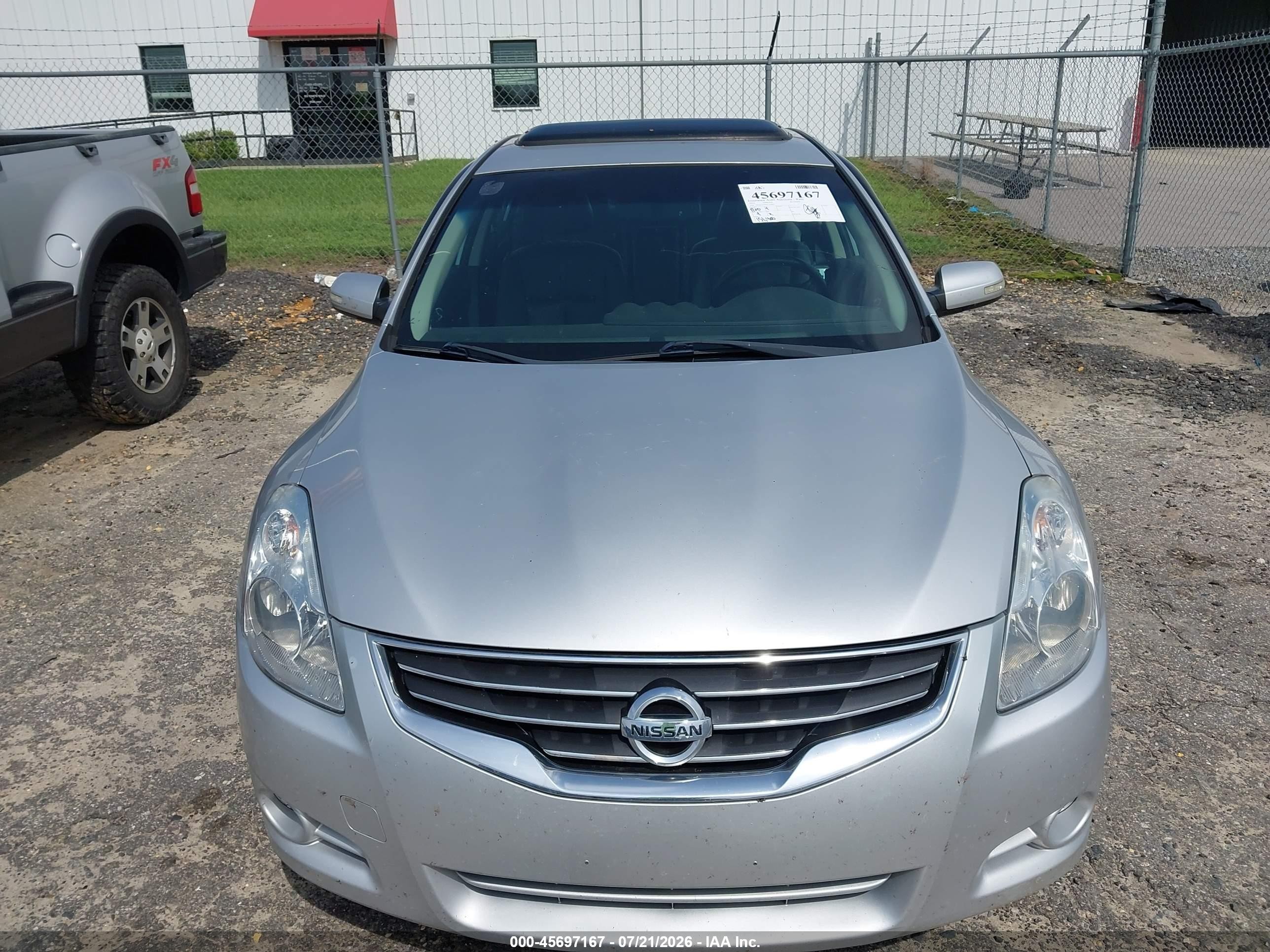 2012 Nissan Altima 2.5 S Silver vin: 1N4AL2AP4CC238641