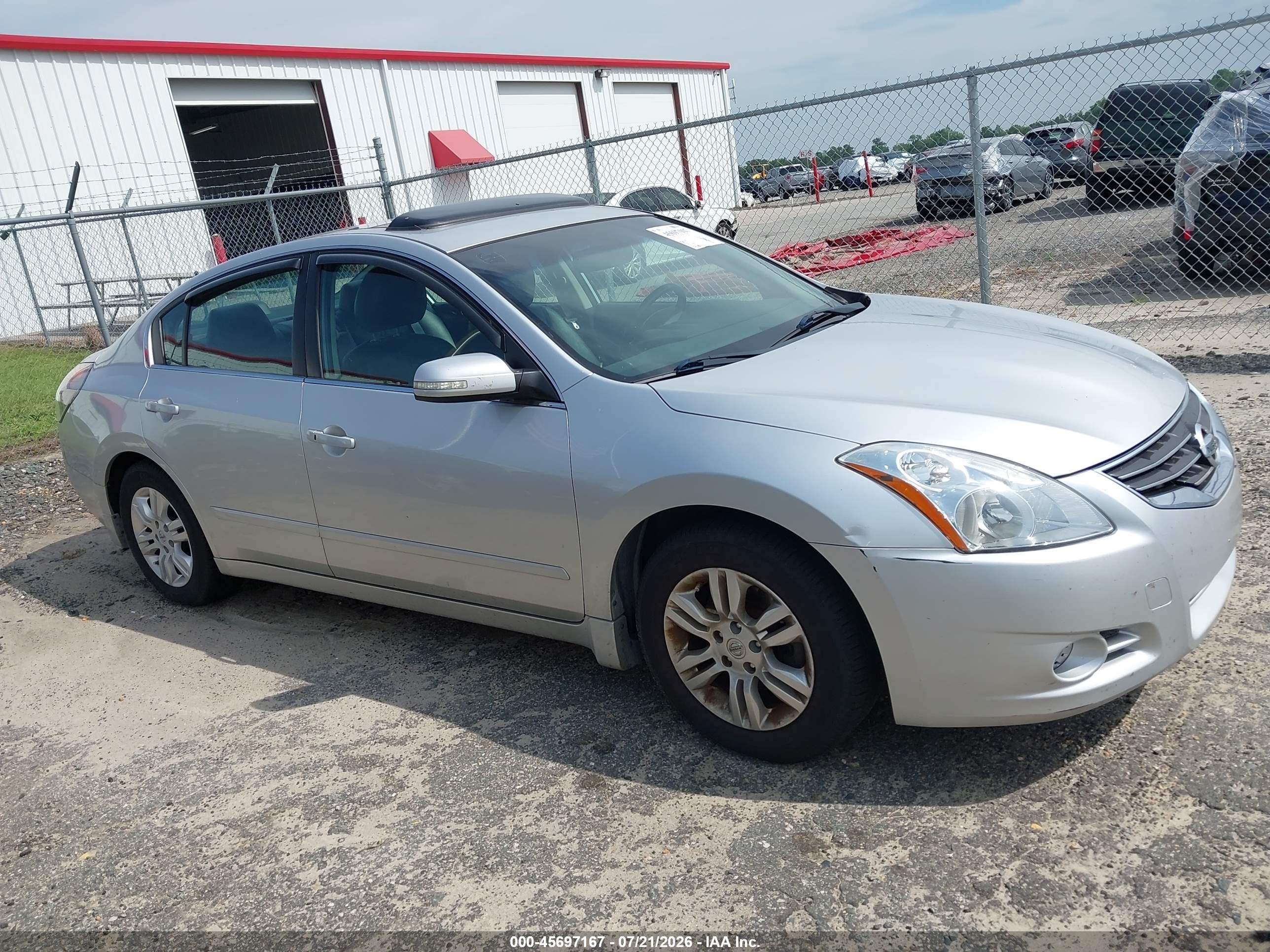 2012 Nissan Altima 2.5 S Silver vin: 1N4AL2AP4CC238641