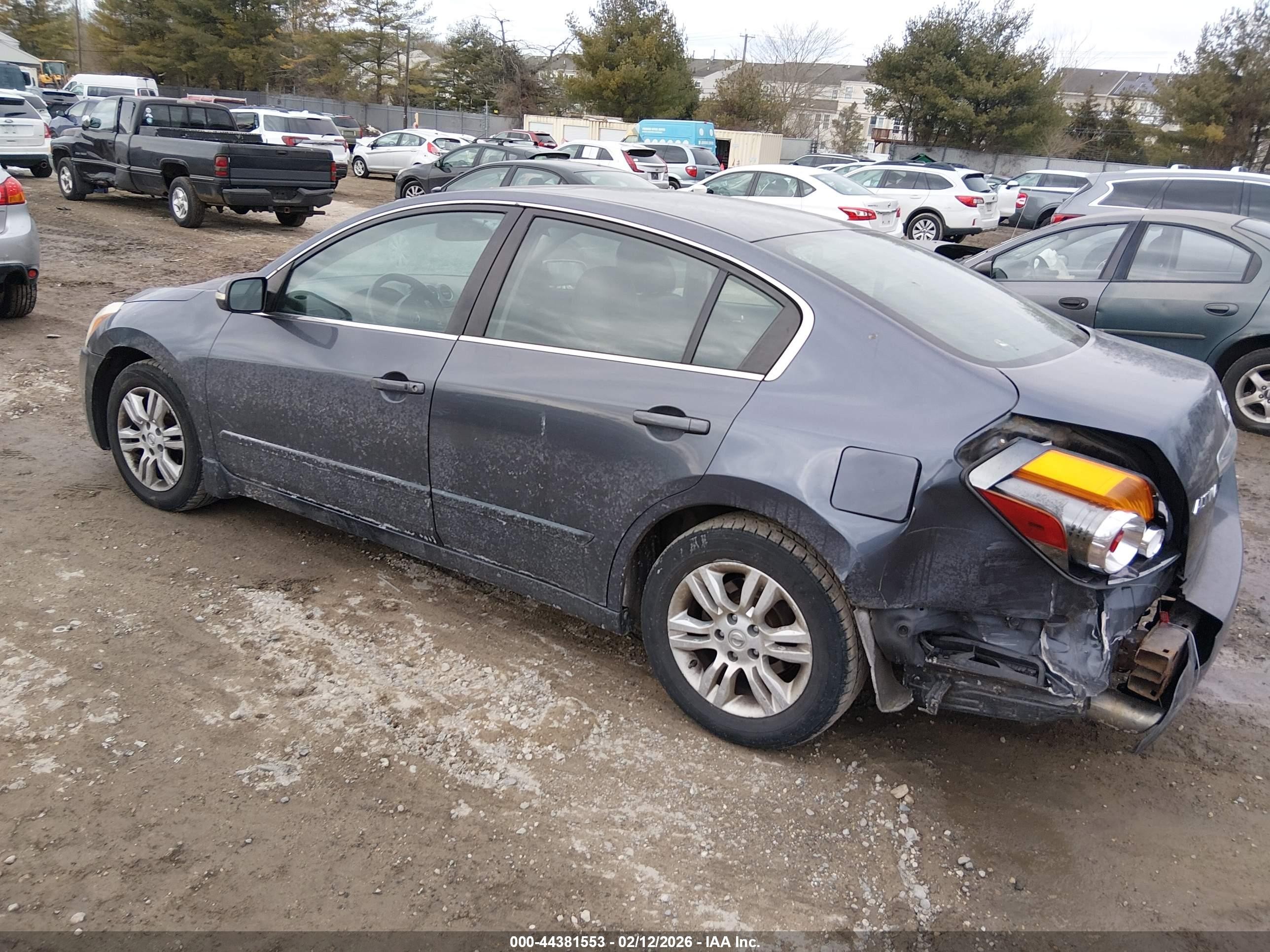 2012 Nissan Altima 2.5 S Gray vin: 1N4AL2AP4CC248070