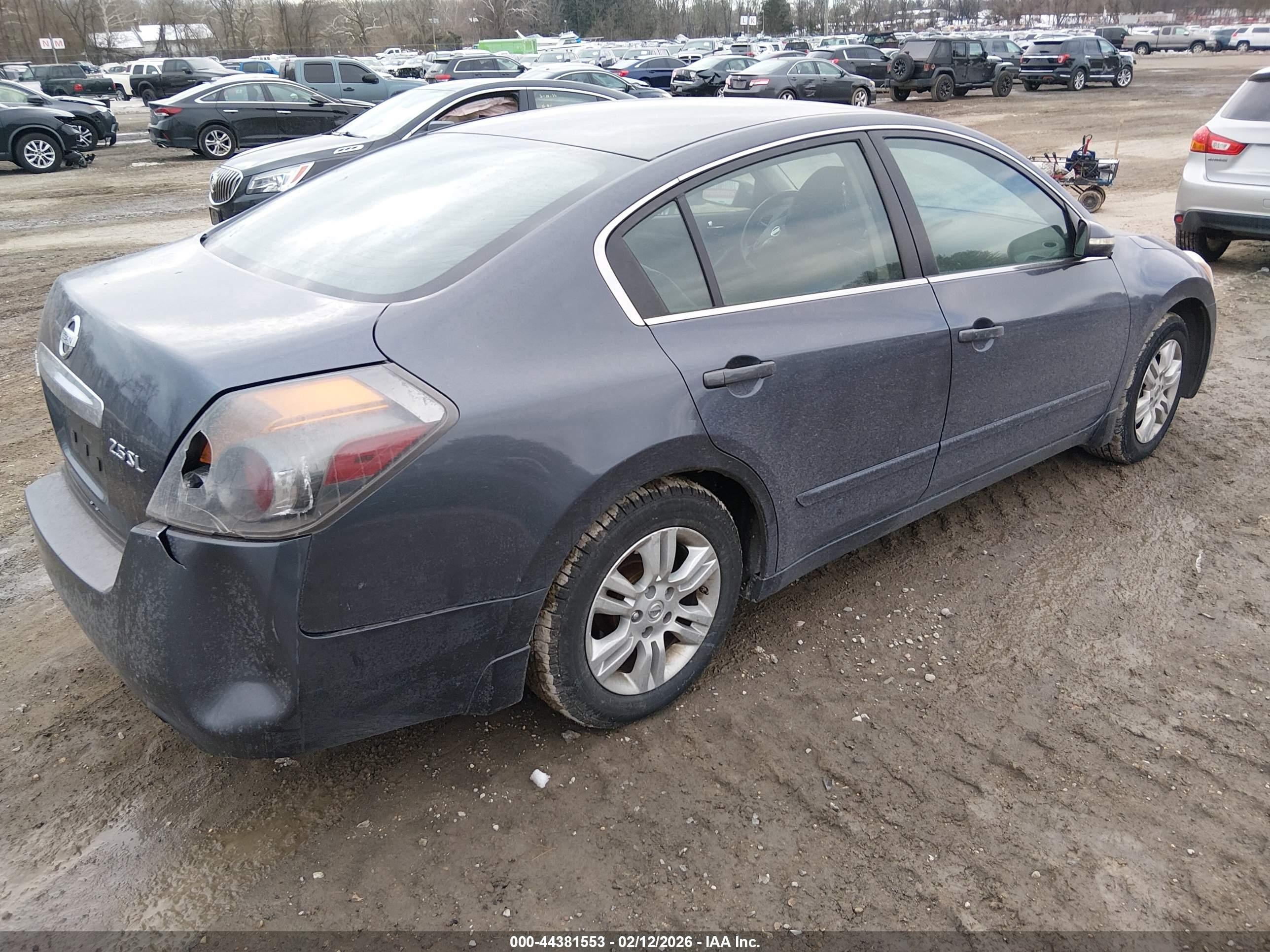 2012 Nissan Altima 2.5 S Gray vin: 1N4AL2AP4CC248070