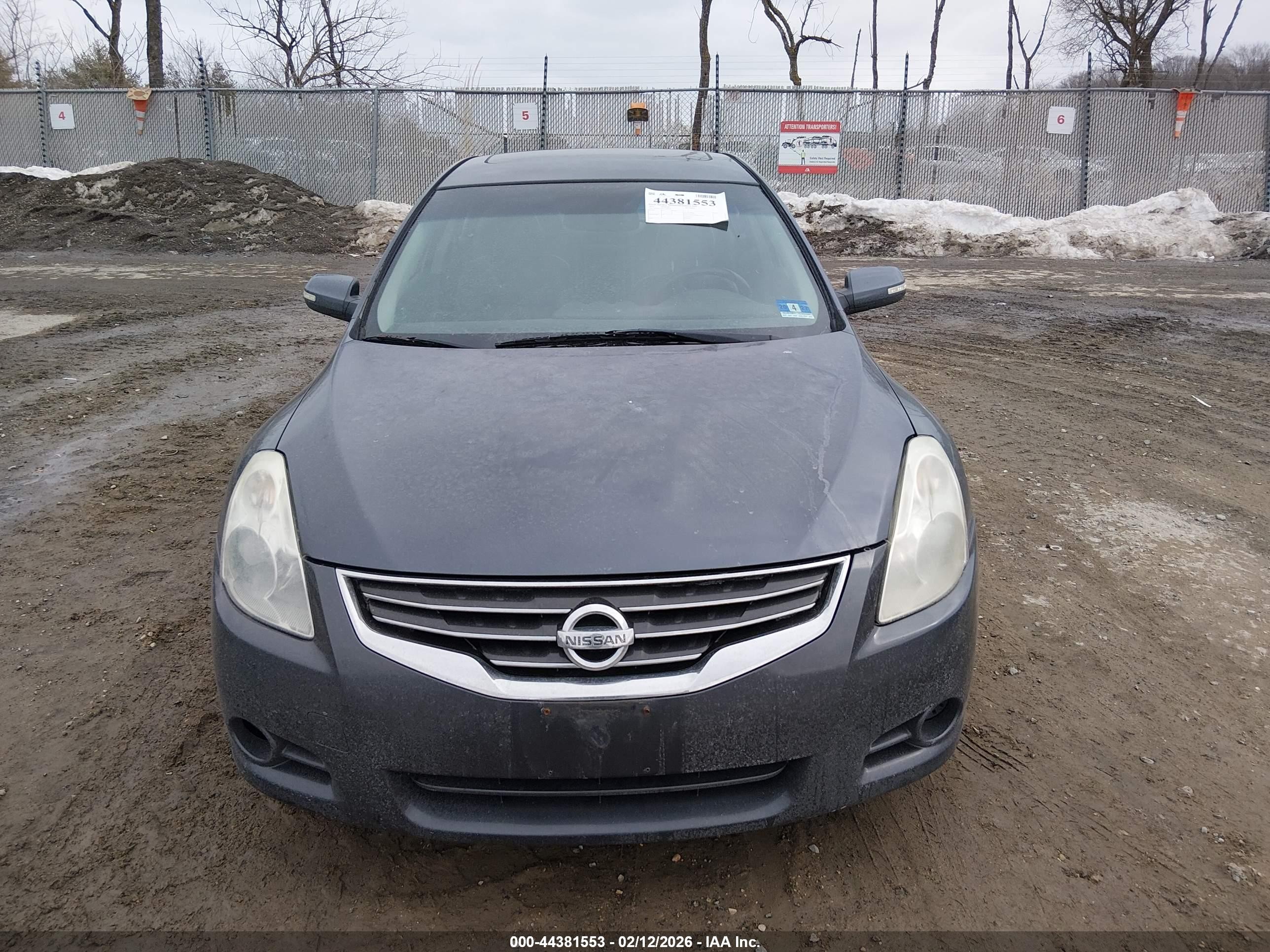 2012 Nissan Altima 2.5 S Gray vin: 1N4AL2AP4CC248070