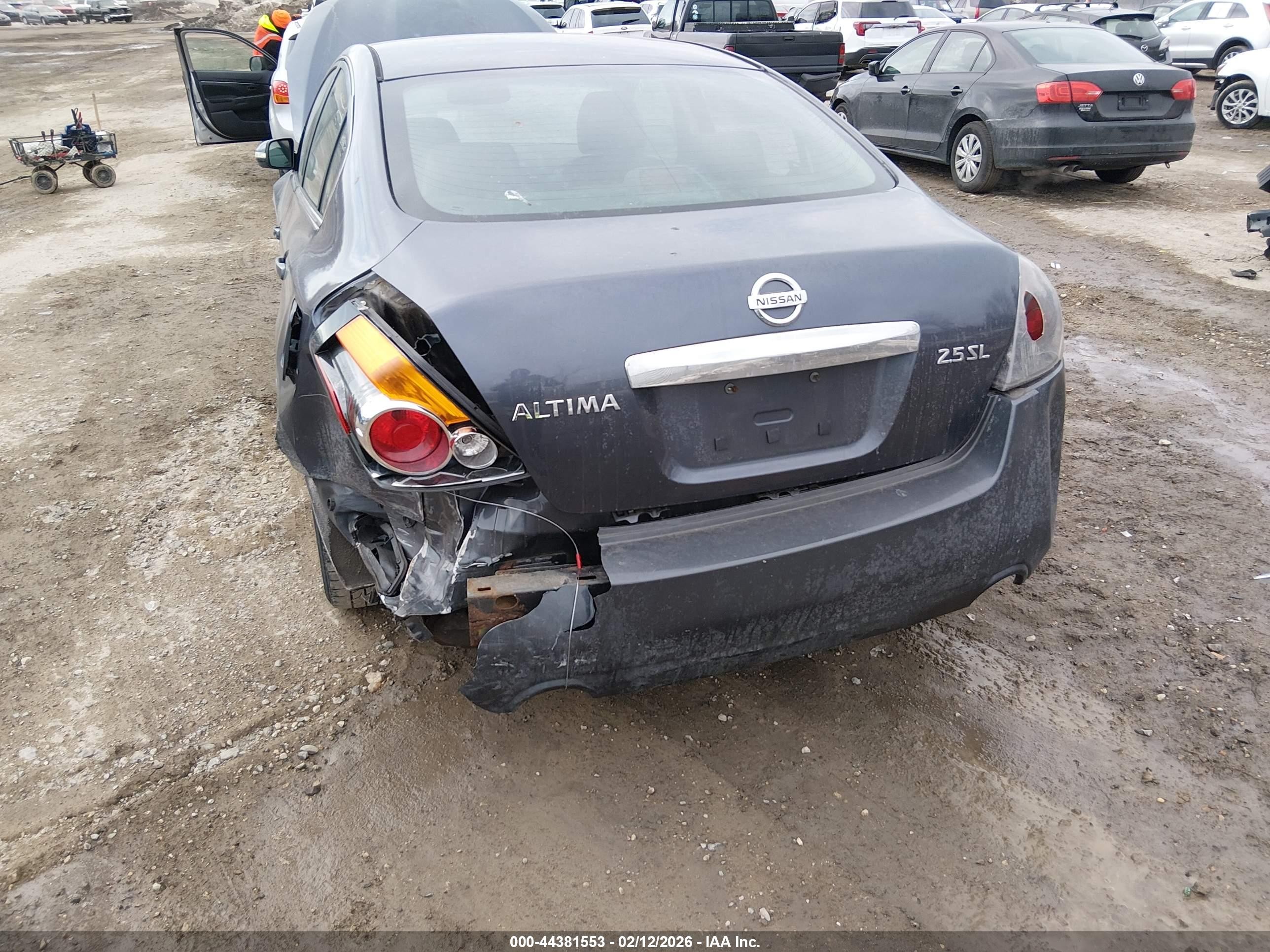 2012 Nissan Altima 2.5 S Gray vin: 1N4AL2AP4CC248070