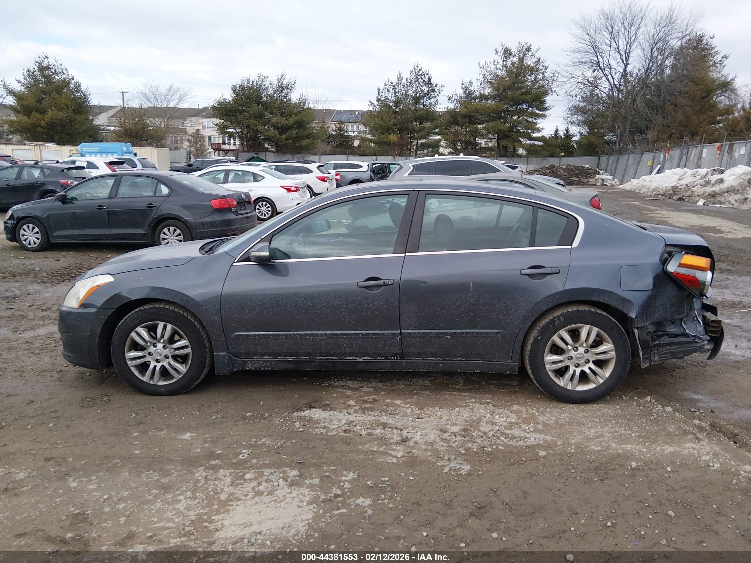 2012 Nissan Altima 2.5 S Gray vin: 1N4AL2AP4CC248070