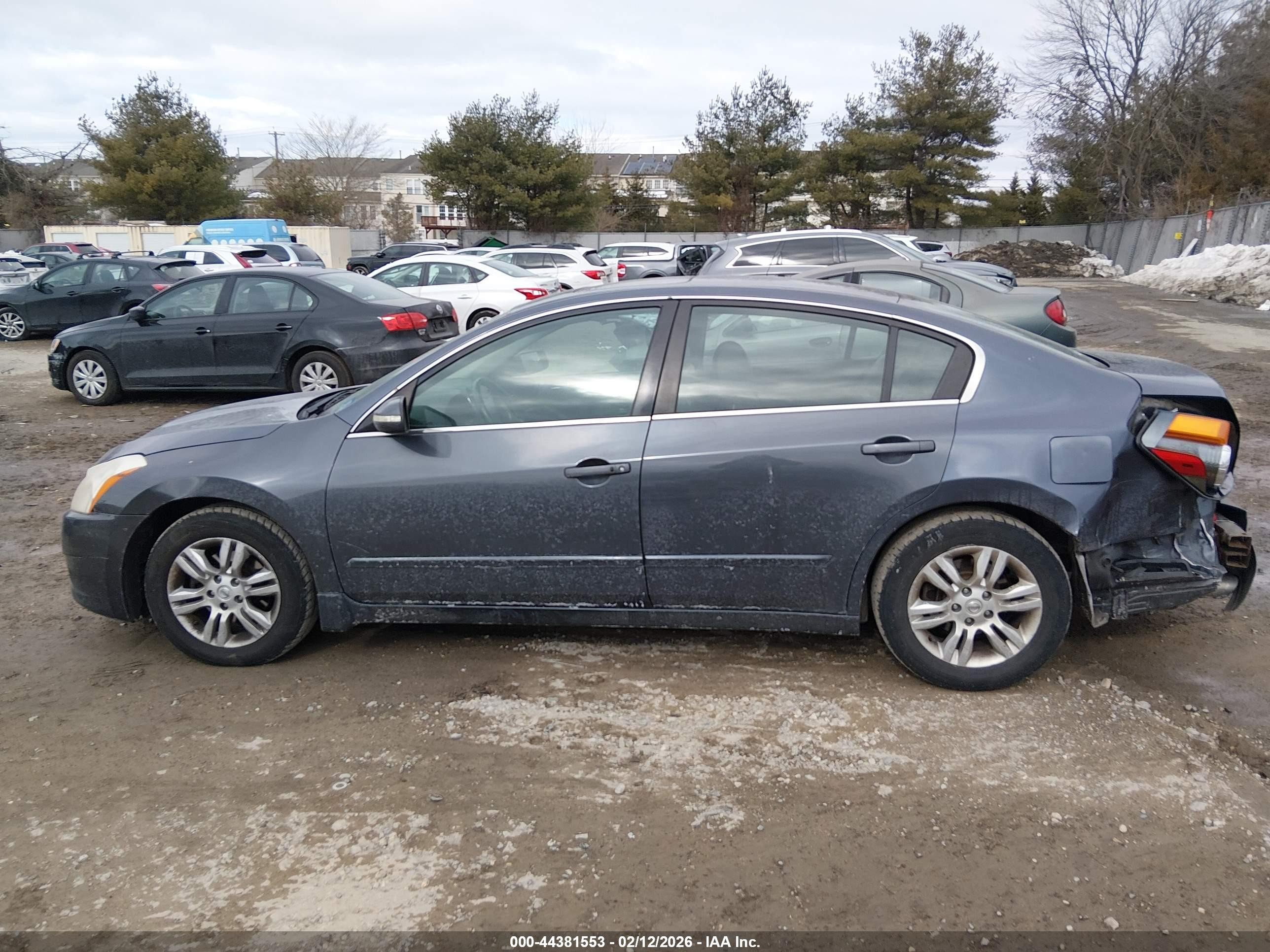 2012 Nissan Altima 2.5 S Gray vin: 1N4AL2AP4CC248070
