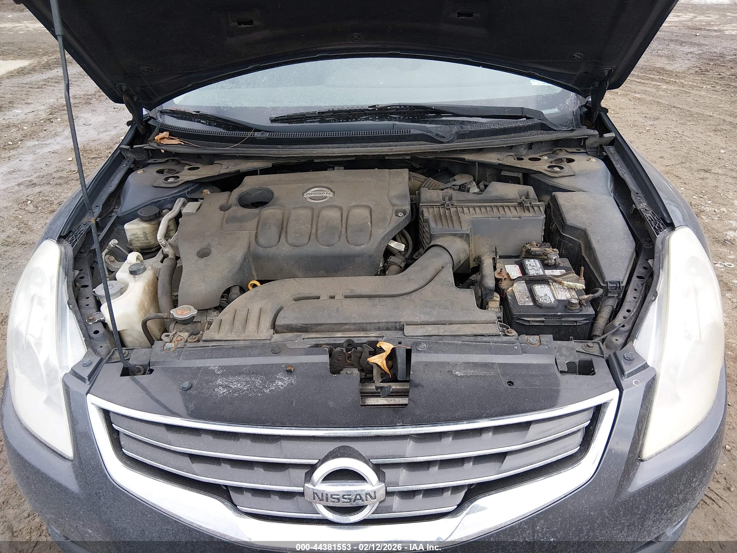 2012 Nissan Altima 2.5 S Gray vin: 1N4AL2AP4CC248070