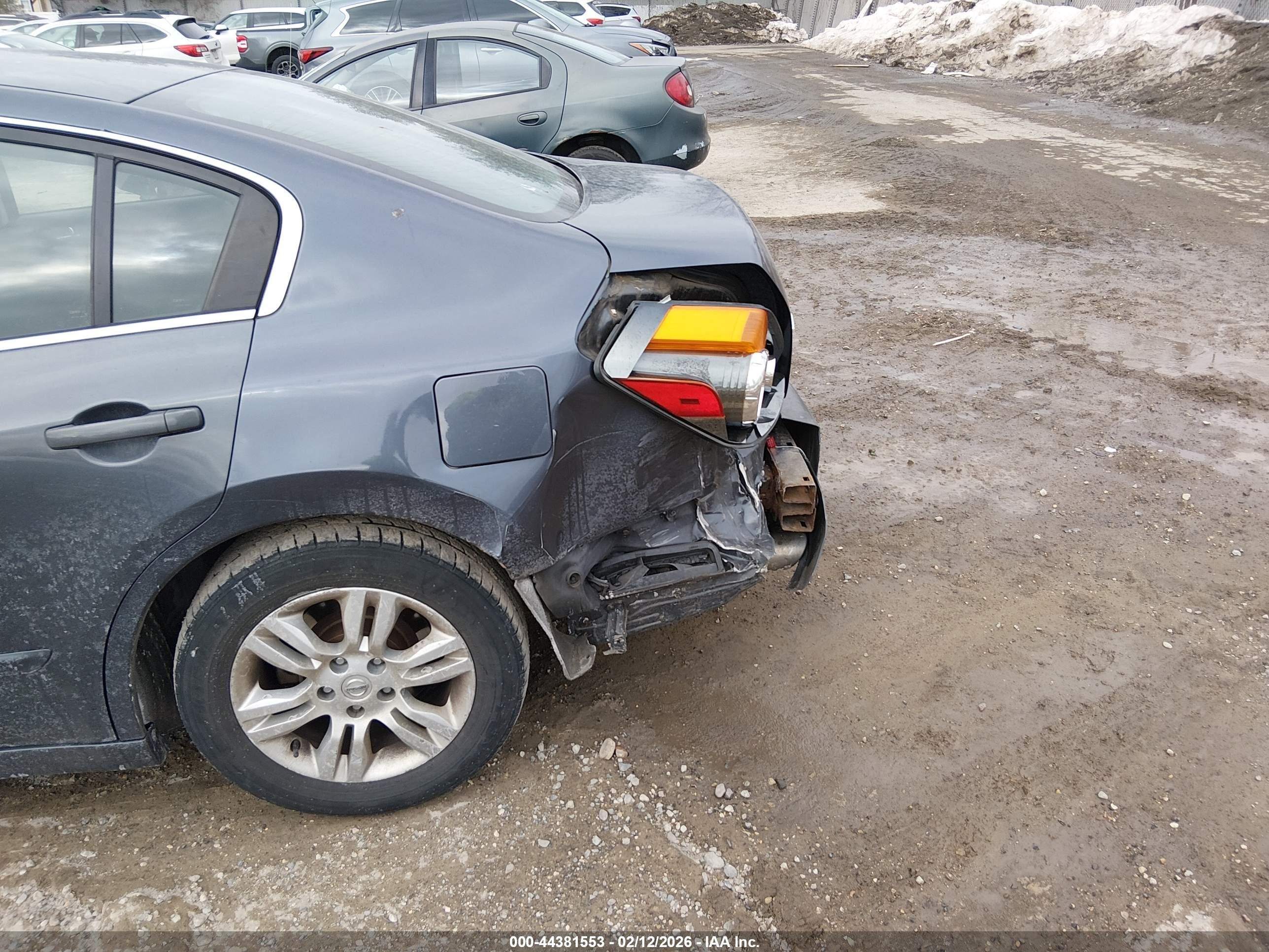 2012 Nissan Altima 2.5 S Gray vin: 1N4AL2AP4CC248070